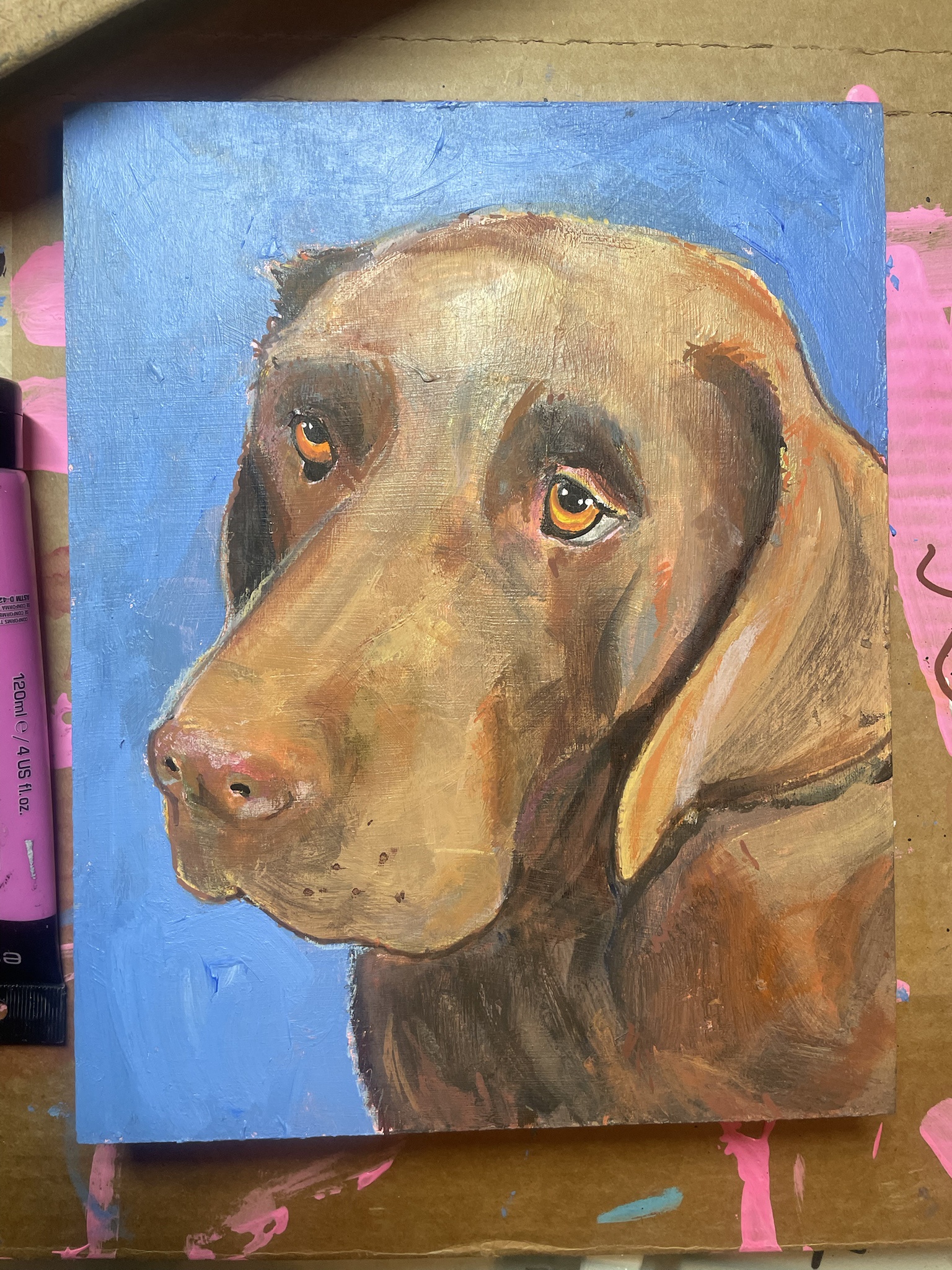 Adorable Pet Portrait: Original Art Celebrating Our Furry Friends