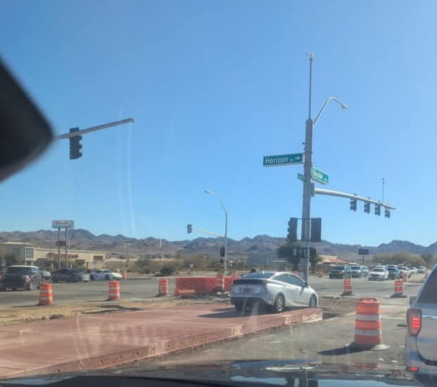 It's a well-known fact in Nevada: new road construction attracts all the wrong drivers!