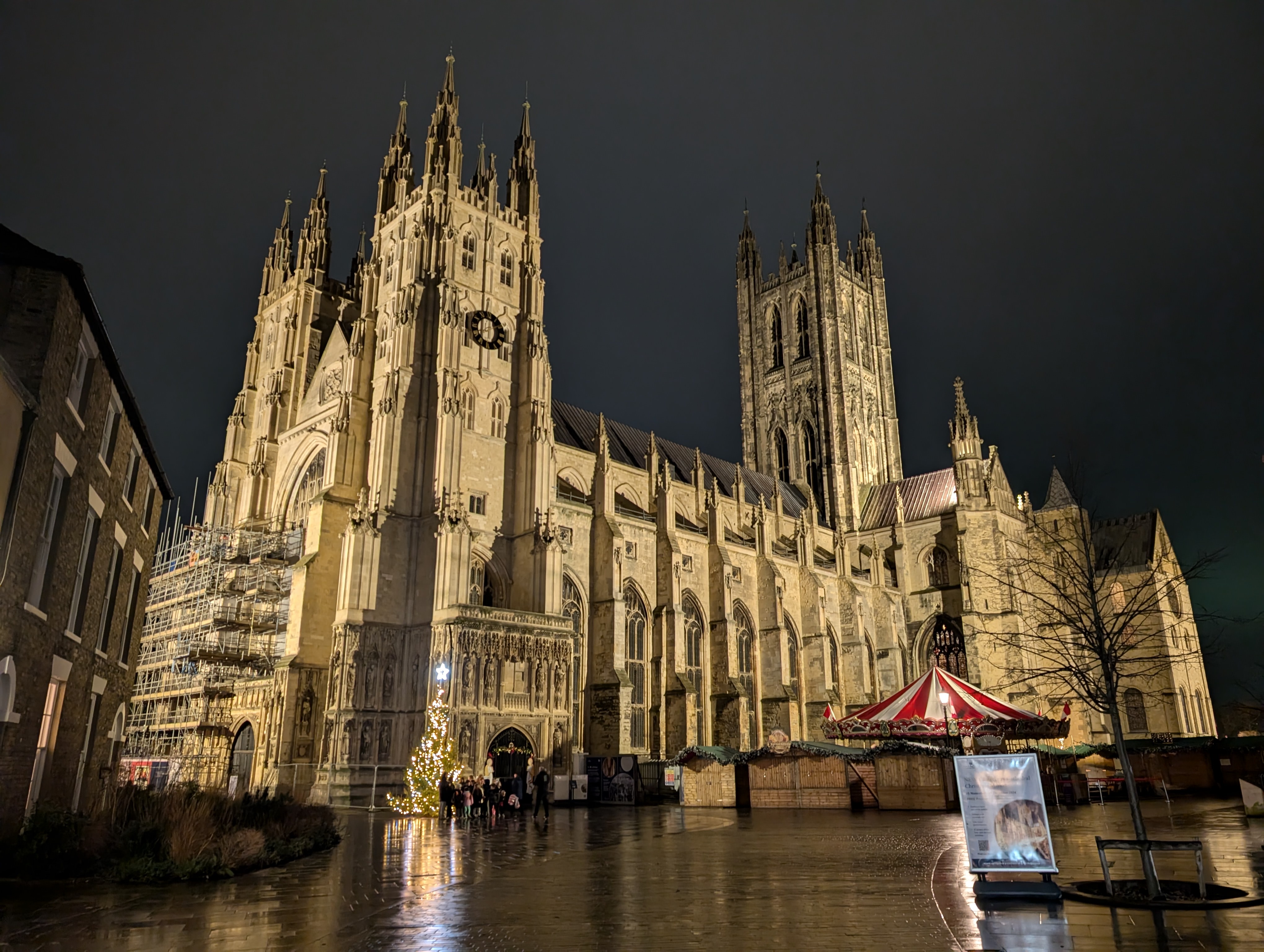 A Glimpse of Canterbury Cathedral's Grandeur