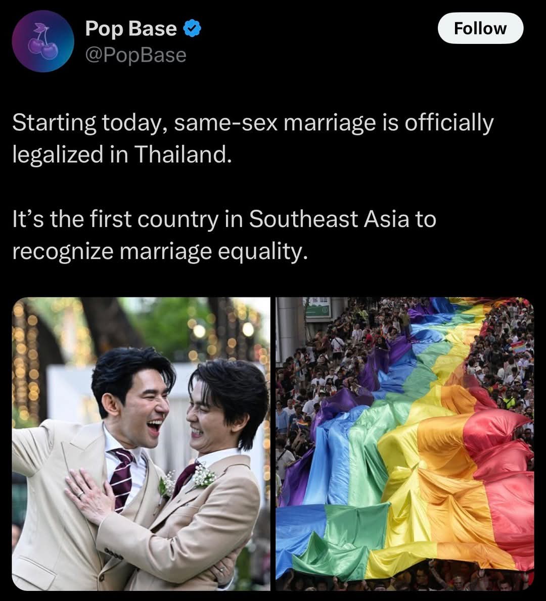 Surprised to Learn This! Kudos to Thailand, Let's Hope More Countries Join In!