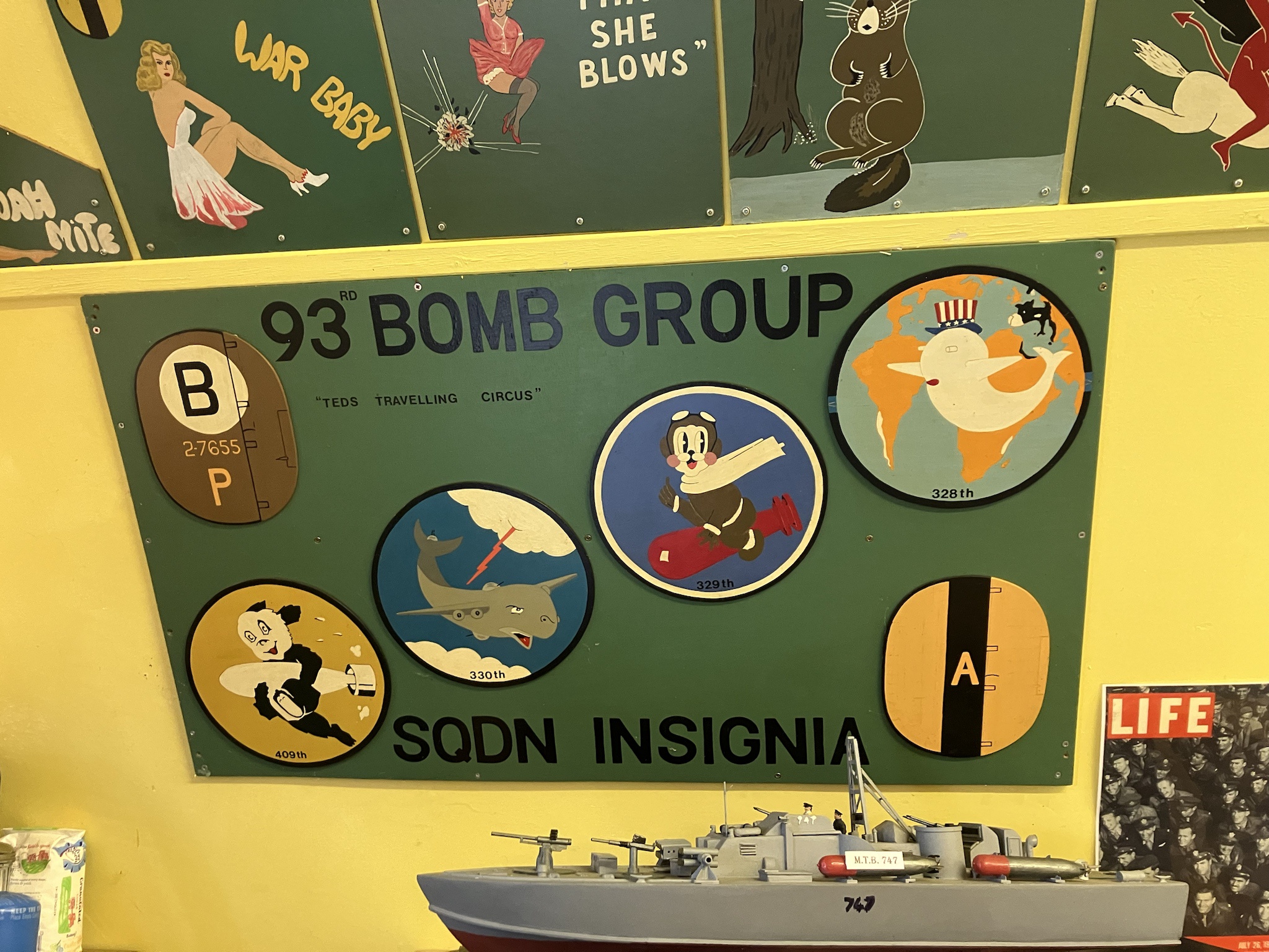 Exploring the 93rd Bombardment Group Memorial Museum in Hardwick, Norfolk, UK.