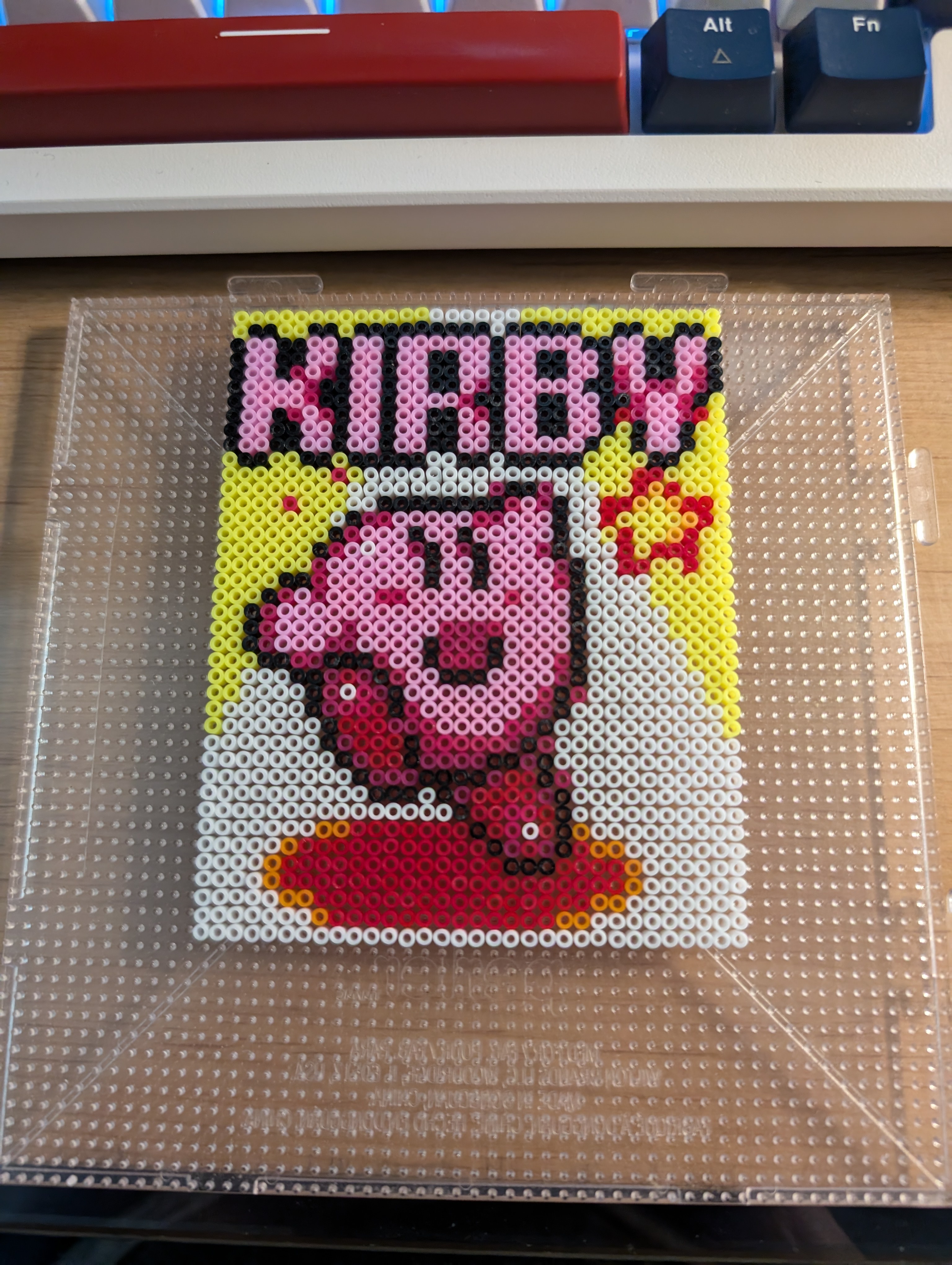 After four weeks of hard work, I've created all 38 ability/action cards from Kirby Superstar—my arms are definitely feeling it!