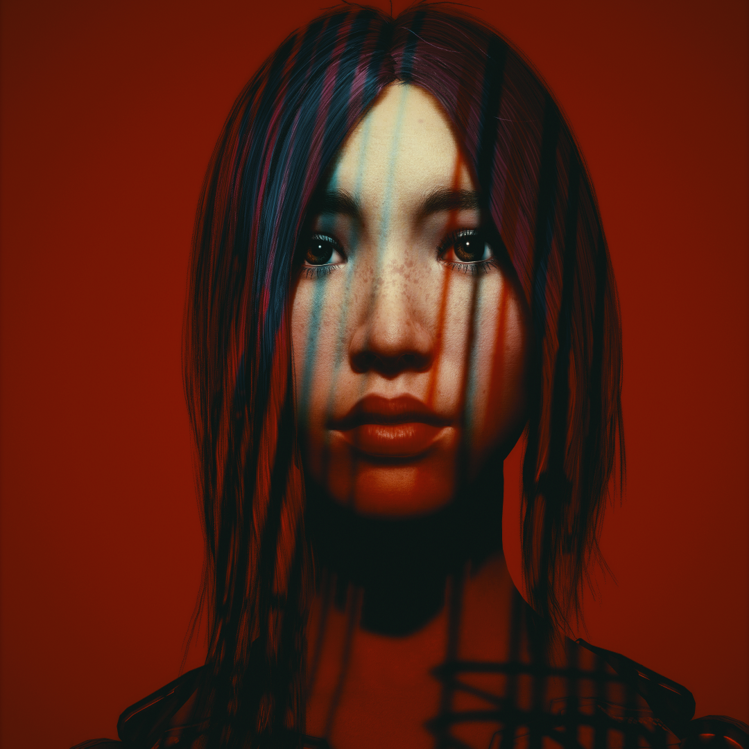 Songbird: A Conceptual Portrait from the Cyberpunk 2077 Universe