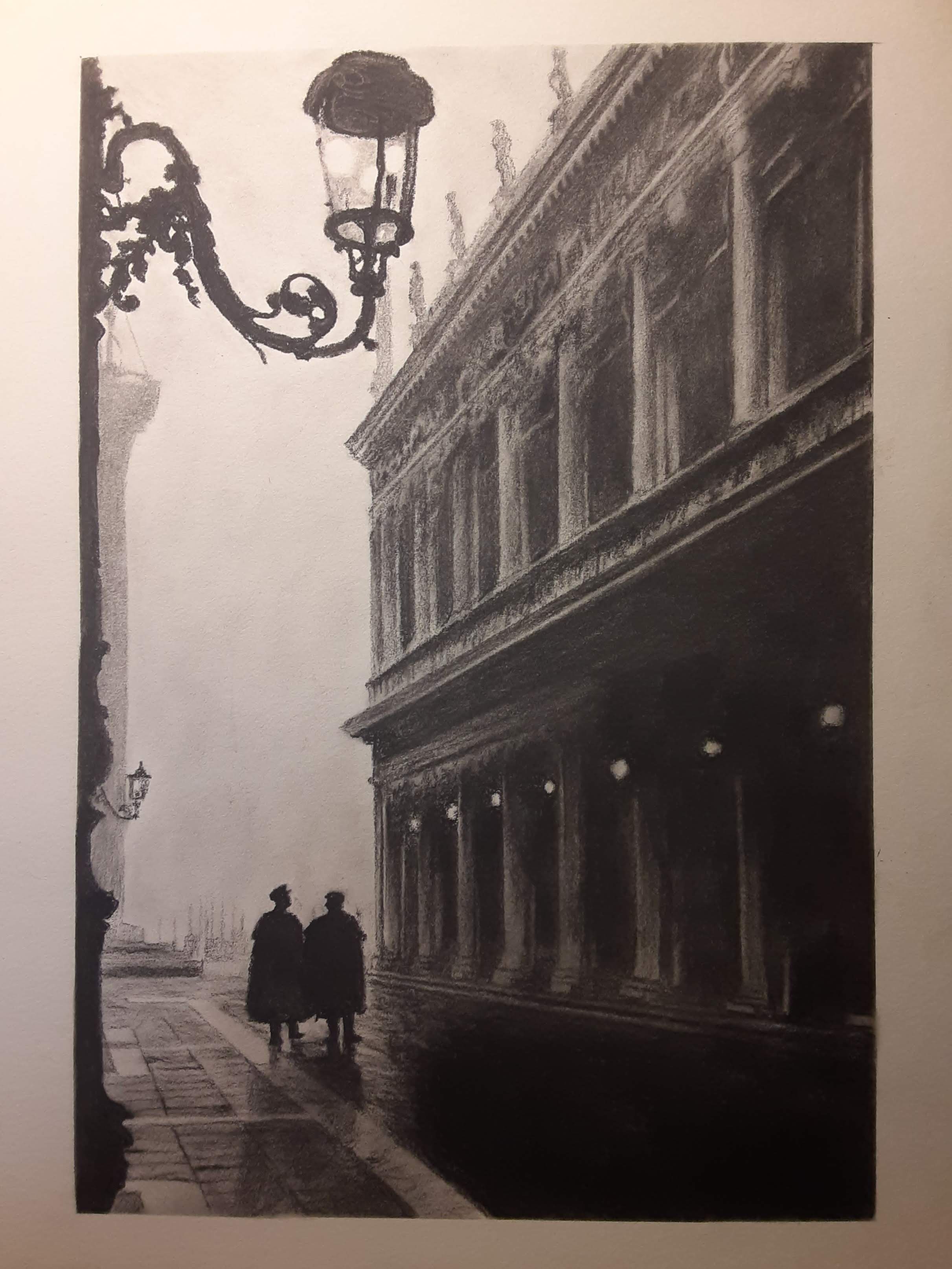 A Glimpse of Charcoal San Marcos Plaza in 1954