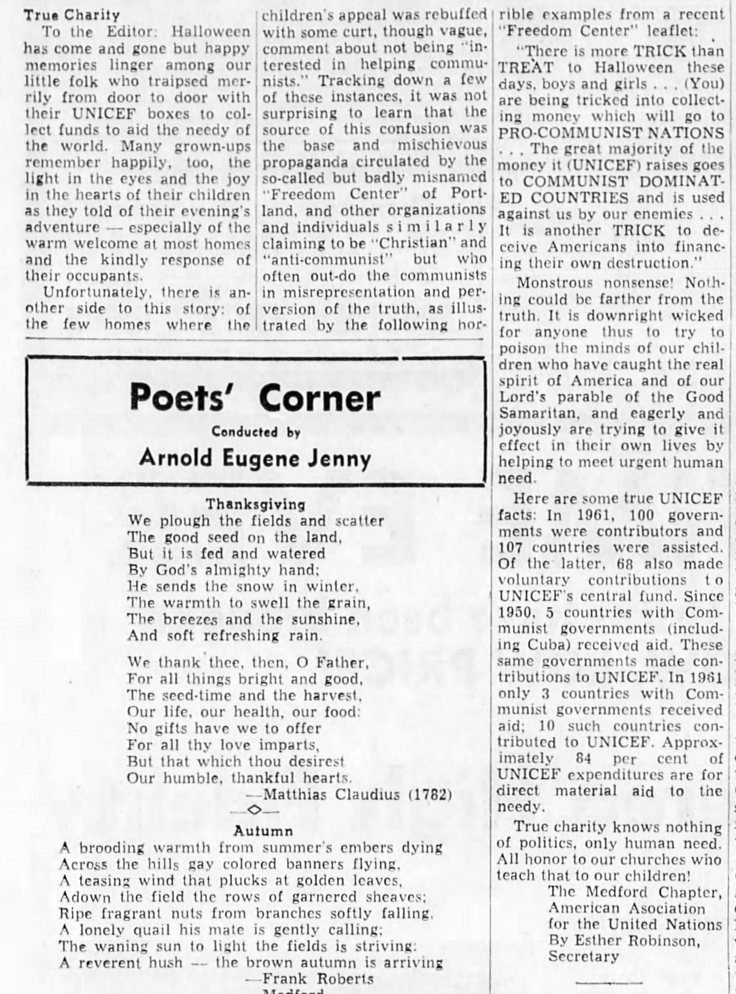 A Halloween Memory from 1962: Kids Collecting Pennies for UNICEF Amidst Angry Adults