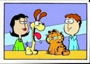 Garfield Enjoying Quality Time with the Family (Classic Vibes)