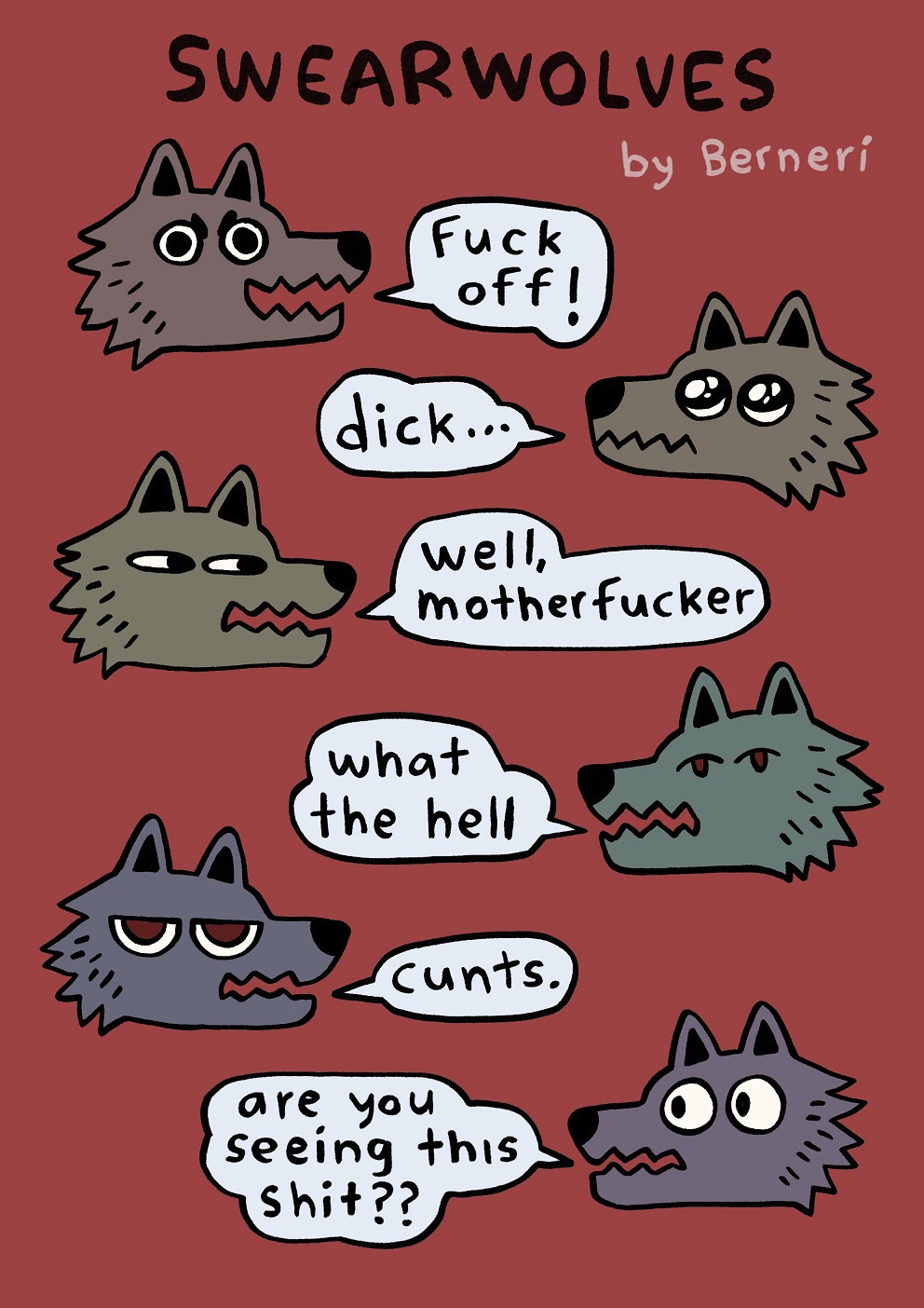 Beware of the Swearwolves: A Howl of Laughter