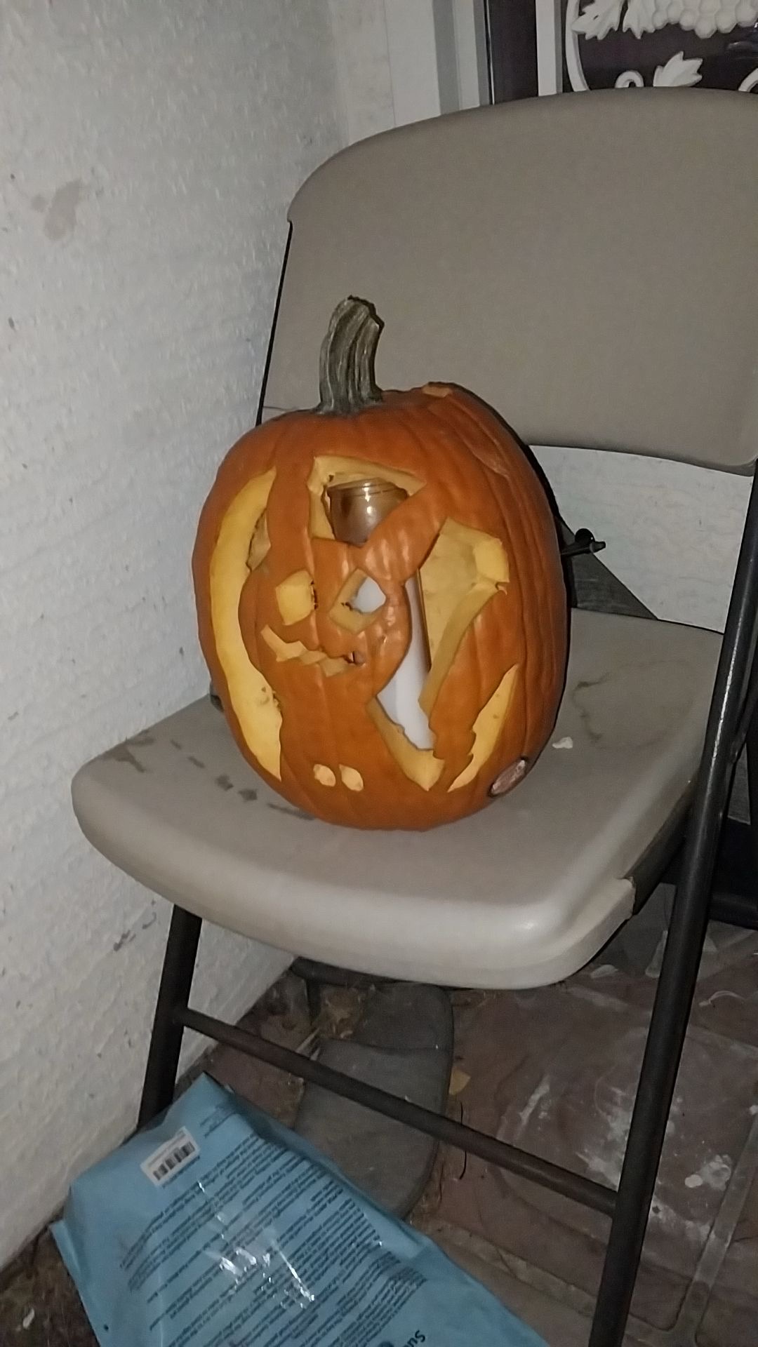 Check out this Mimikyu Pumpkin creation!