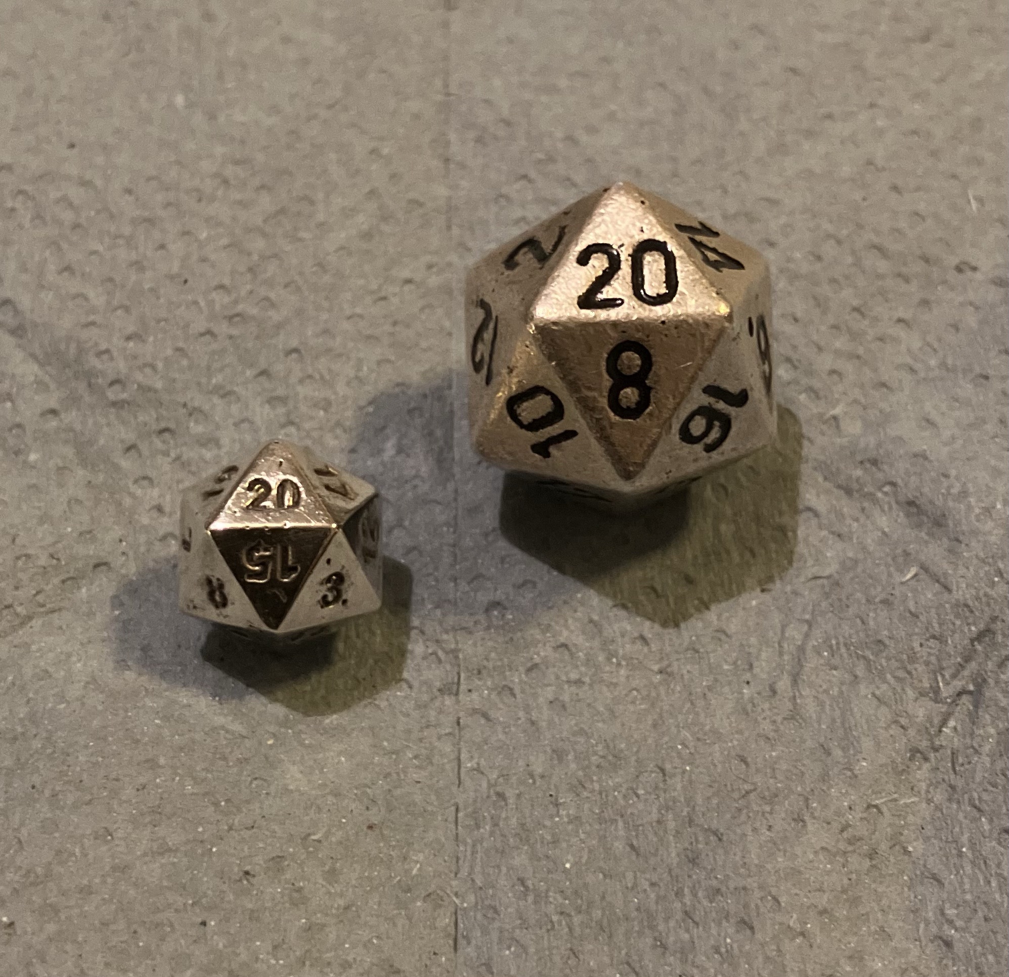 A Newborn Baby d20: The Cutest Dice You'll Ever See