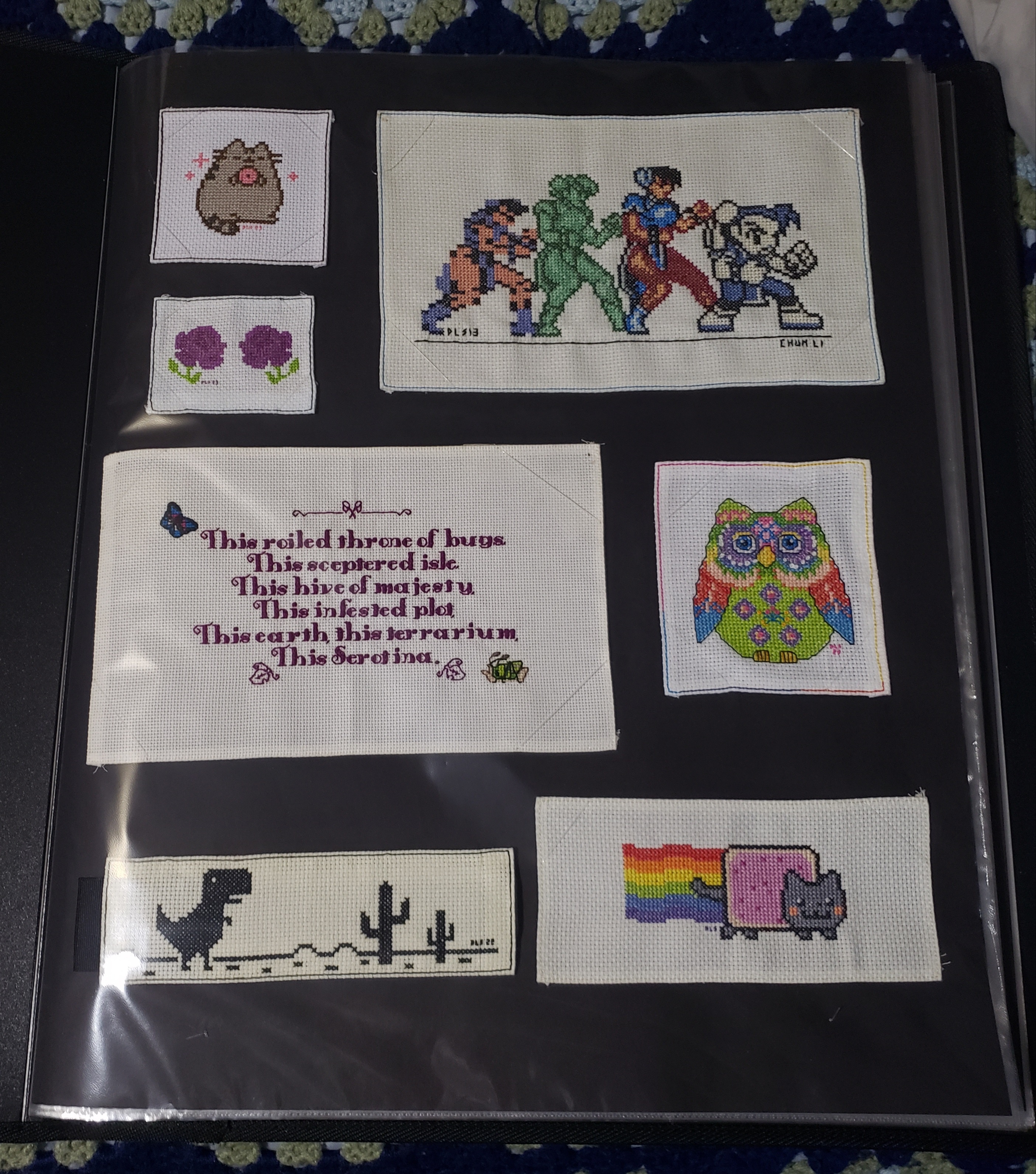 Cross-Stitch Album and 2024 Ornament Collection
