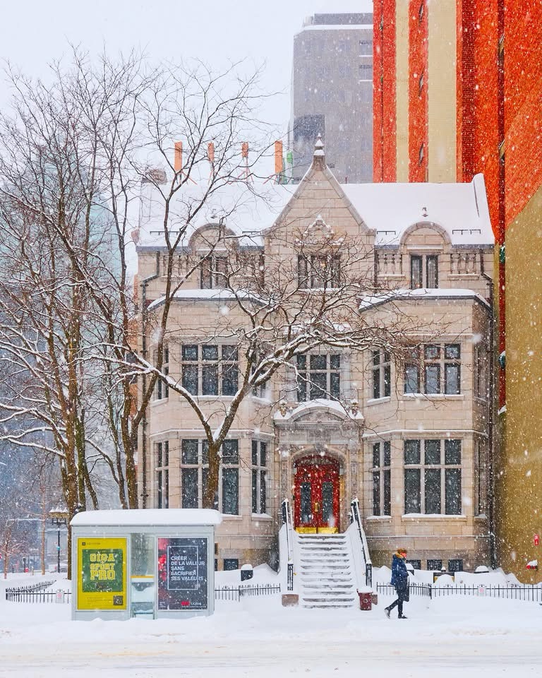 A Winter Wonderland: Snow in Montreal