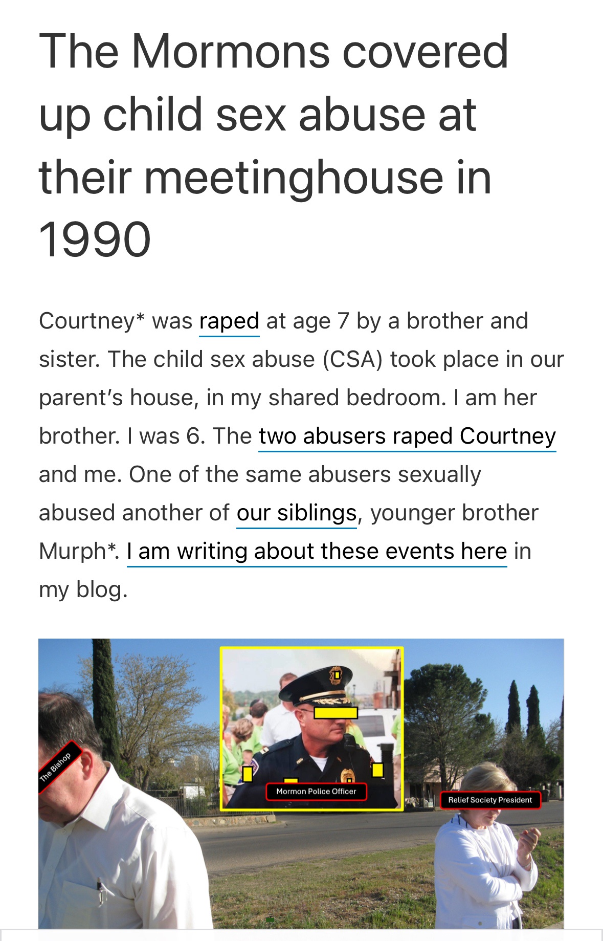 My Passion: Uncovering Child Abuse Cover-Ups in Religion