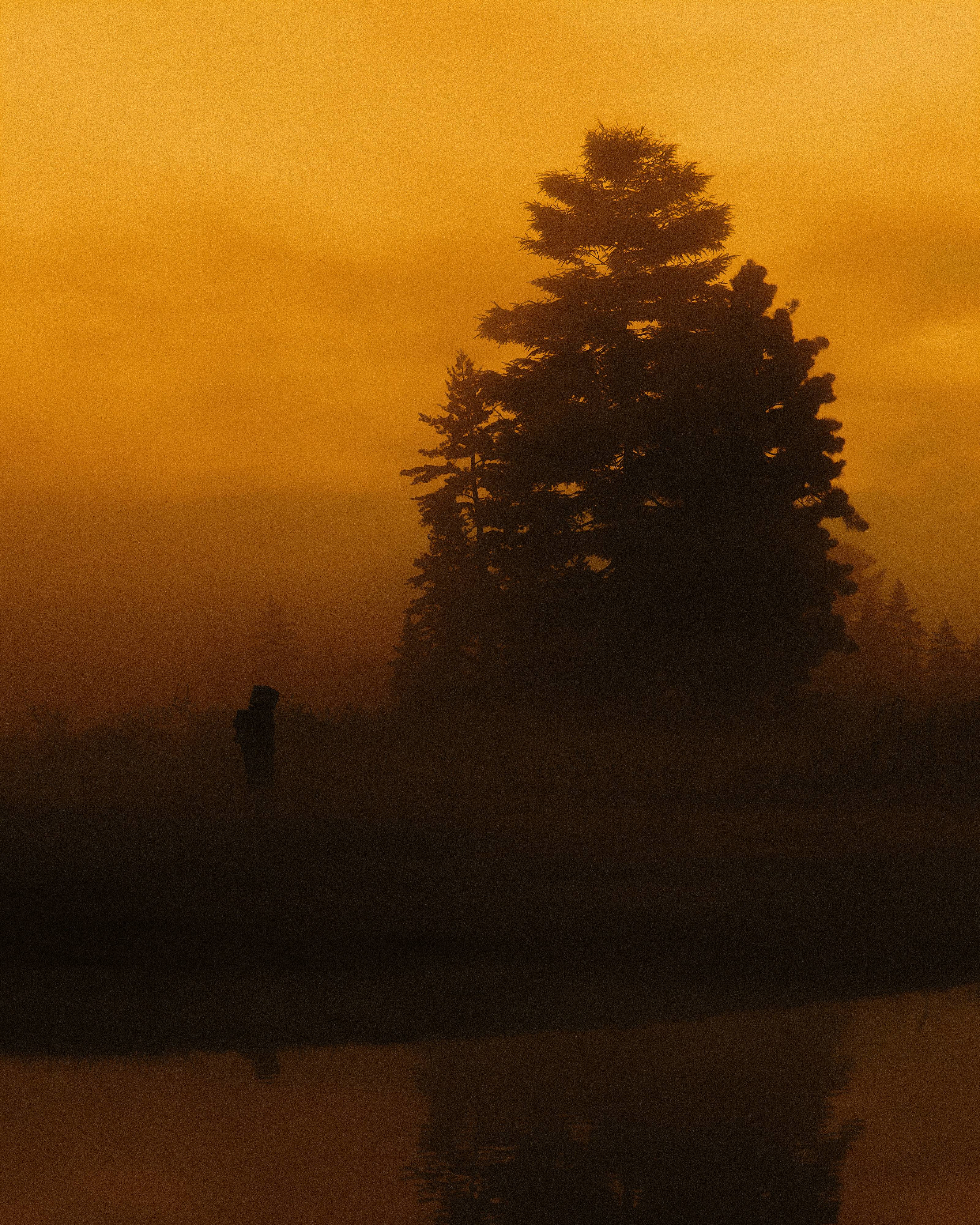 A Serene October Morning Captured by Huleeb