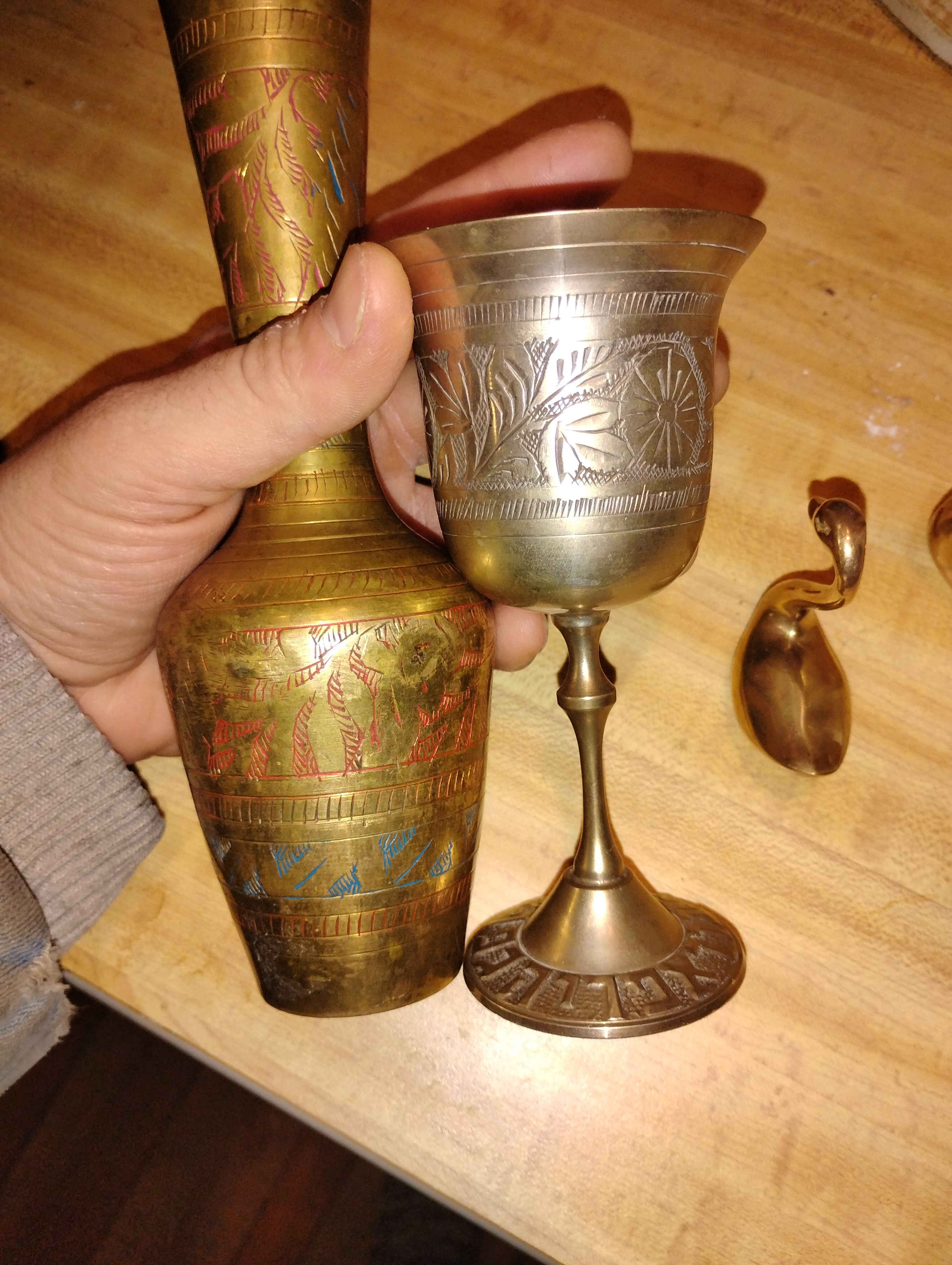 The Enigmatic Brass Cup