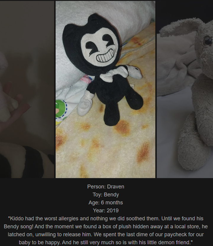 Day 882: Join Me on My Website Celebrating Childhood Toys - Meet Bendy, Our Newest Addition!