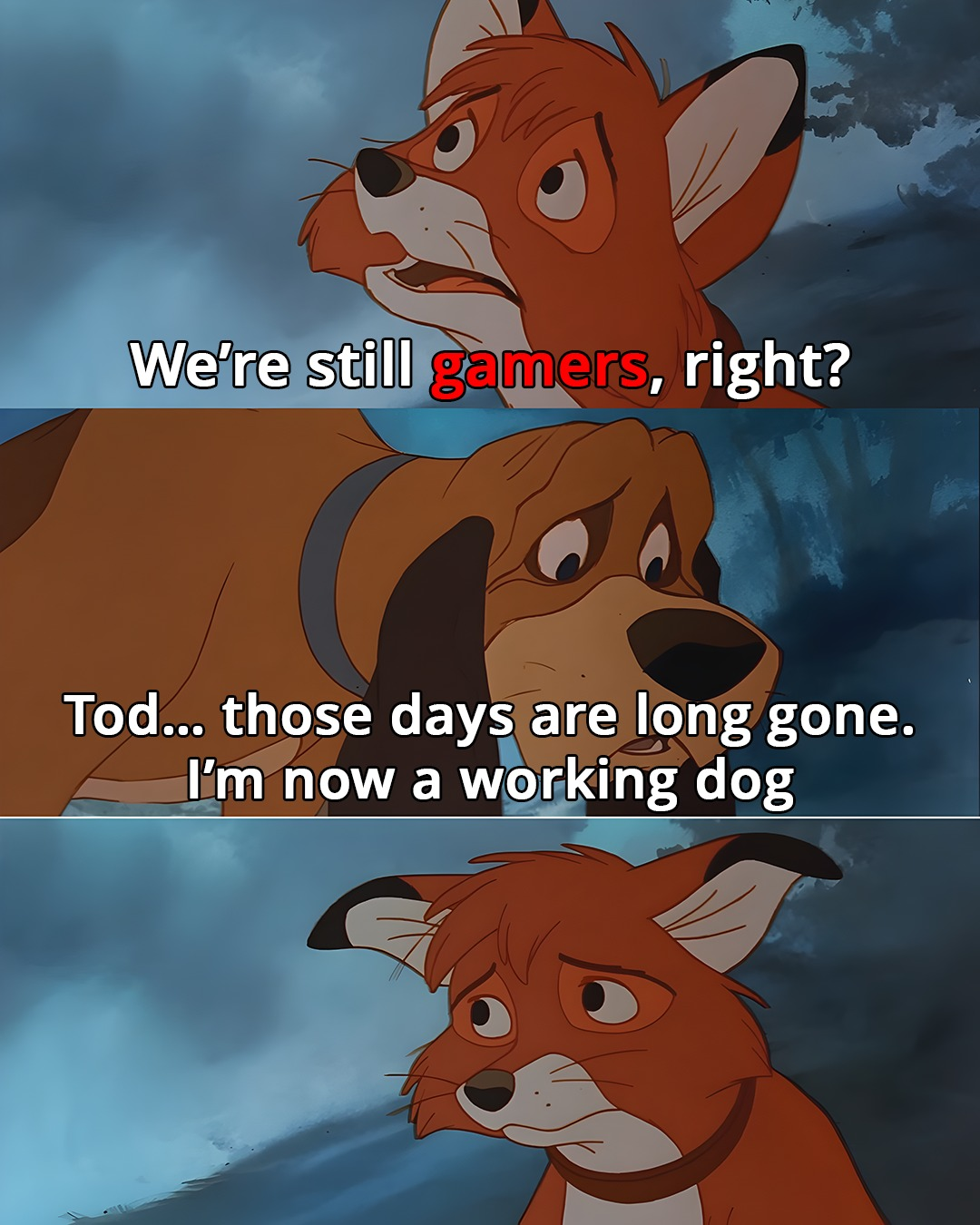 That bittersweet moment when you play your last game with friends, unaware it’s the final goodbye.