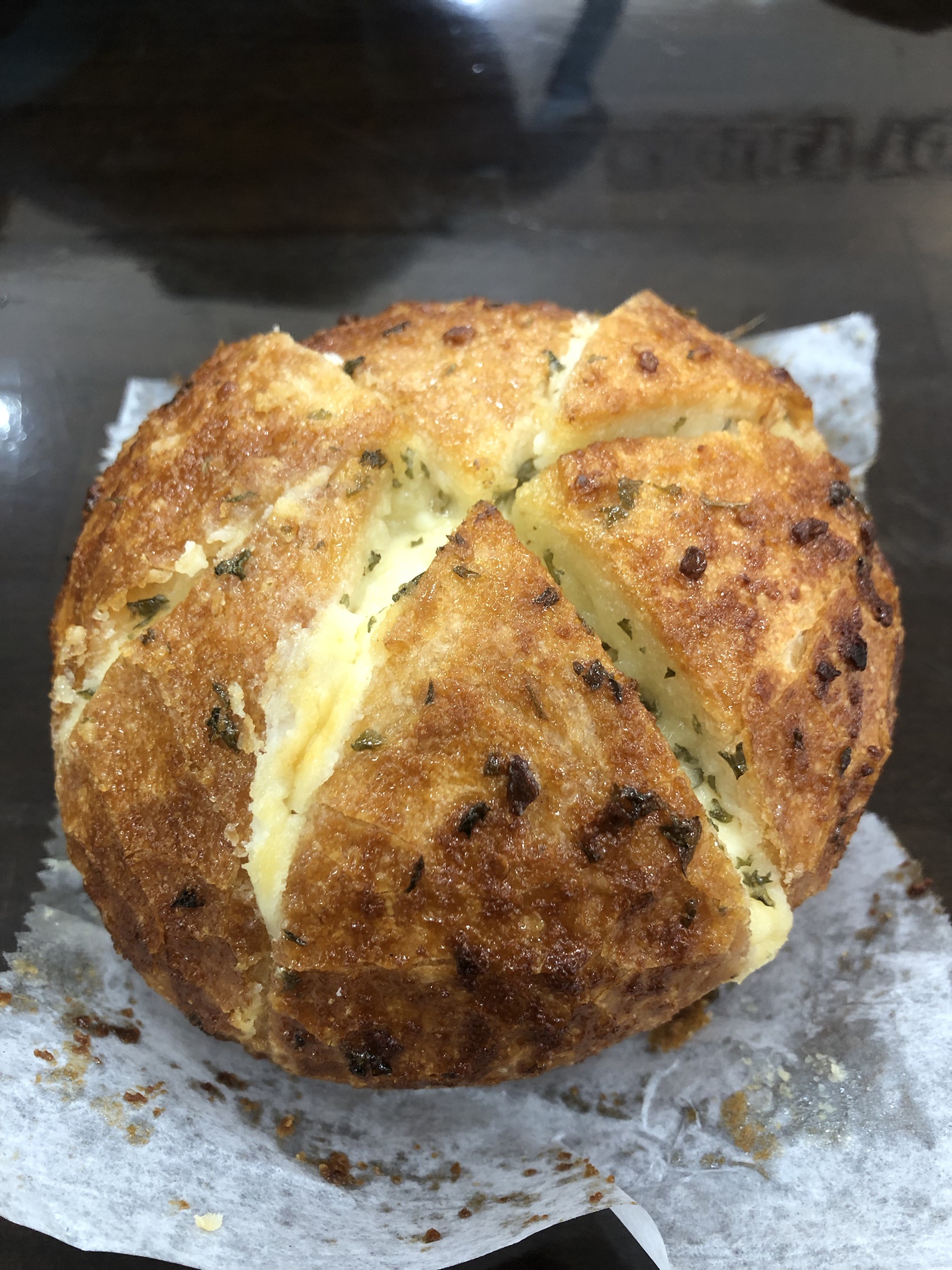 Indulge in Cream Cheese Garlic Bread Bliss