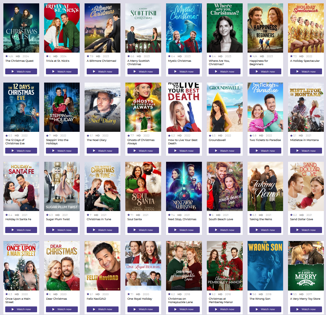 Heartwarming Hallmark Movies by Synthetic Cinema and Crown Media