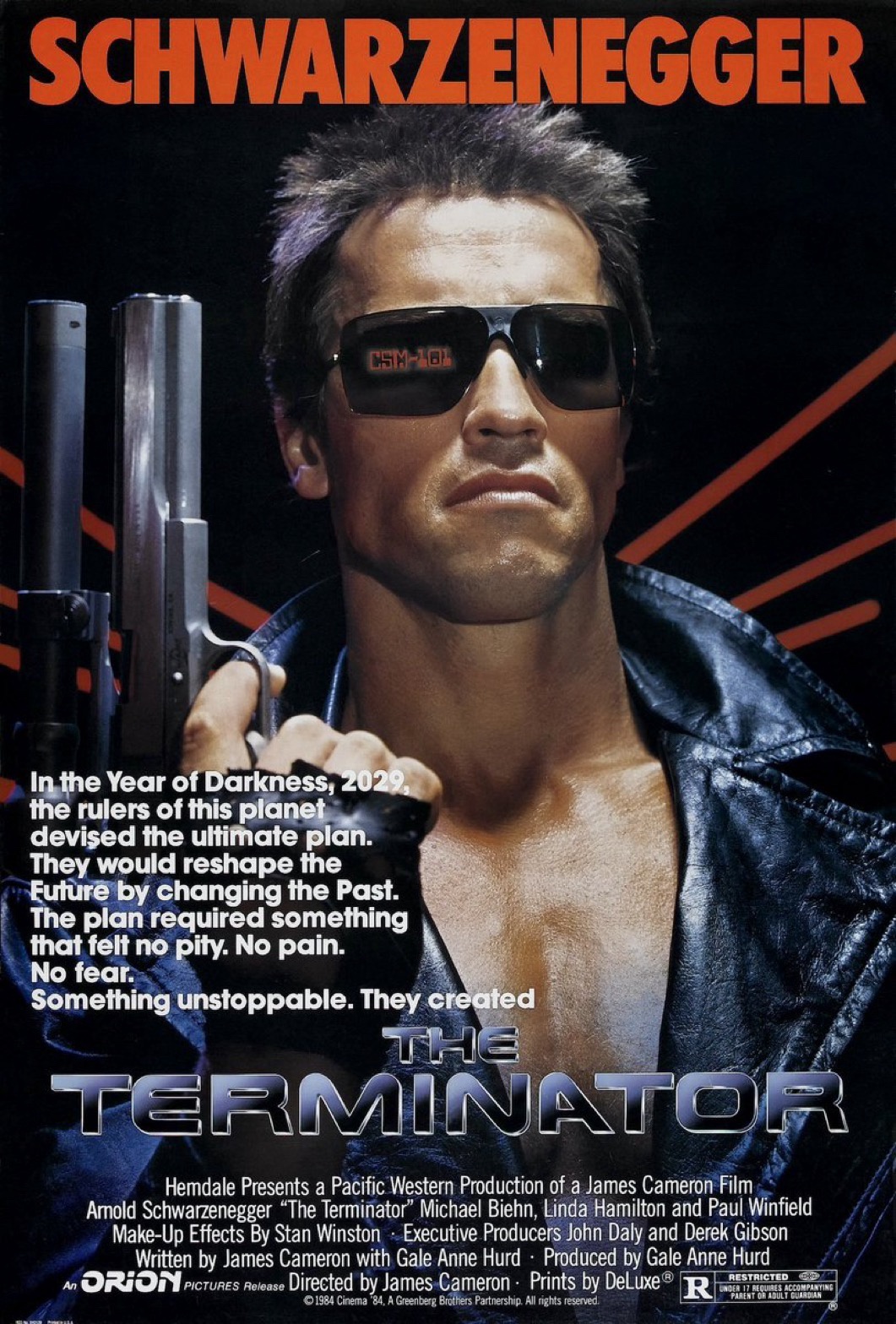 Celebrating 40 years since 'The Terminator' hit theaters on October 26, 1984