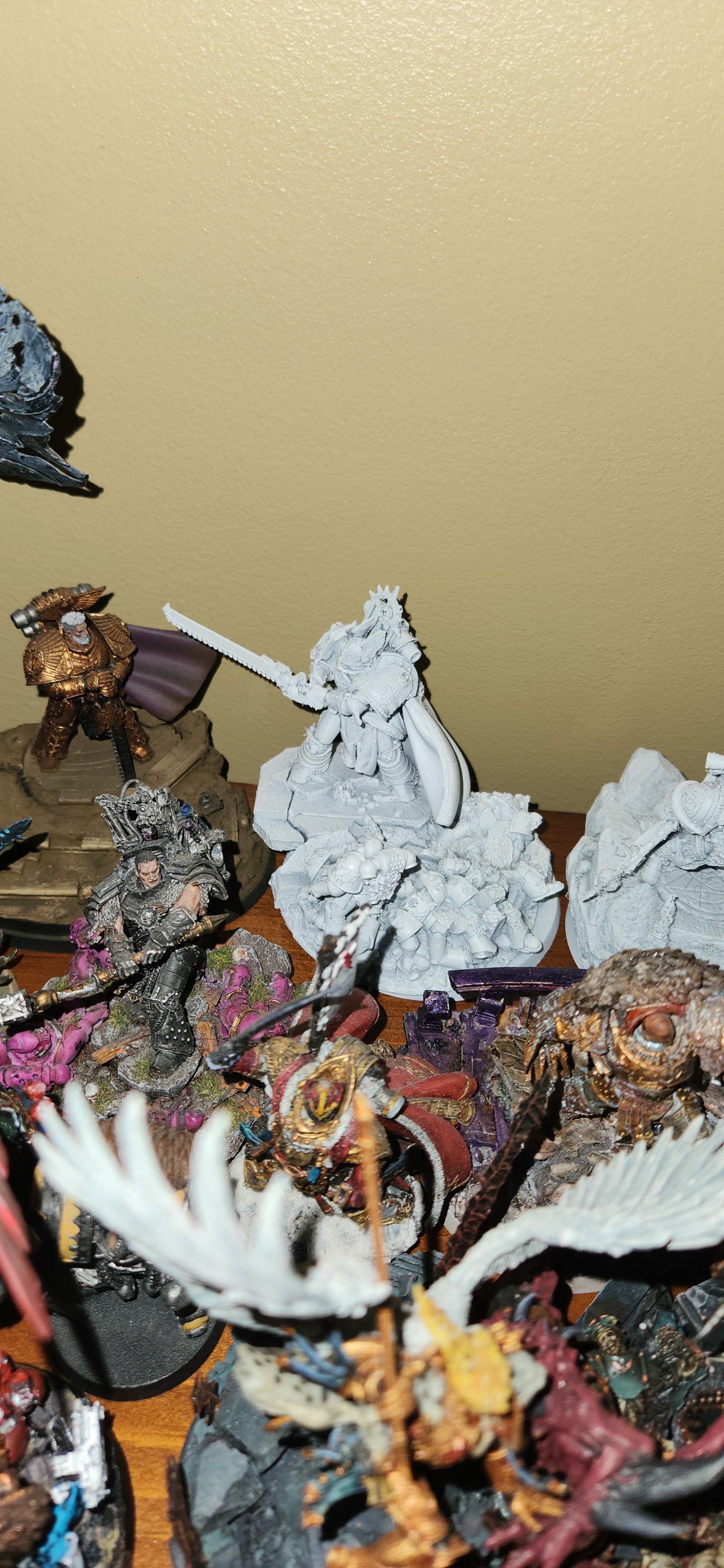 Unpainted 30k Lion: A Work in Progress