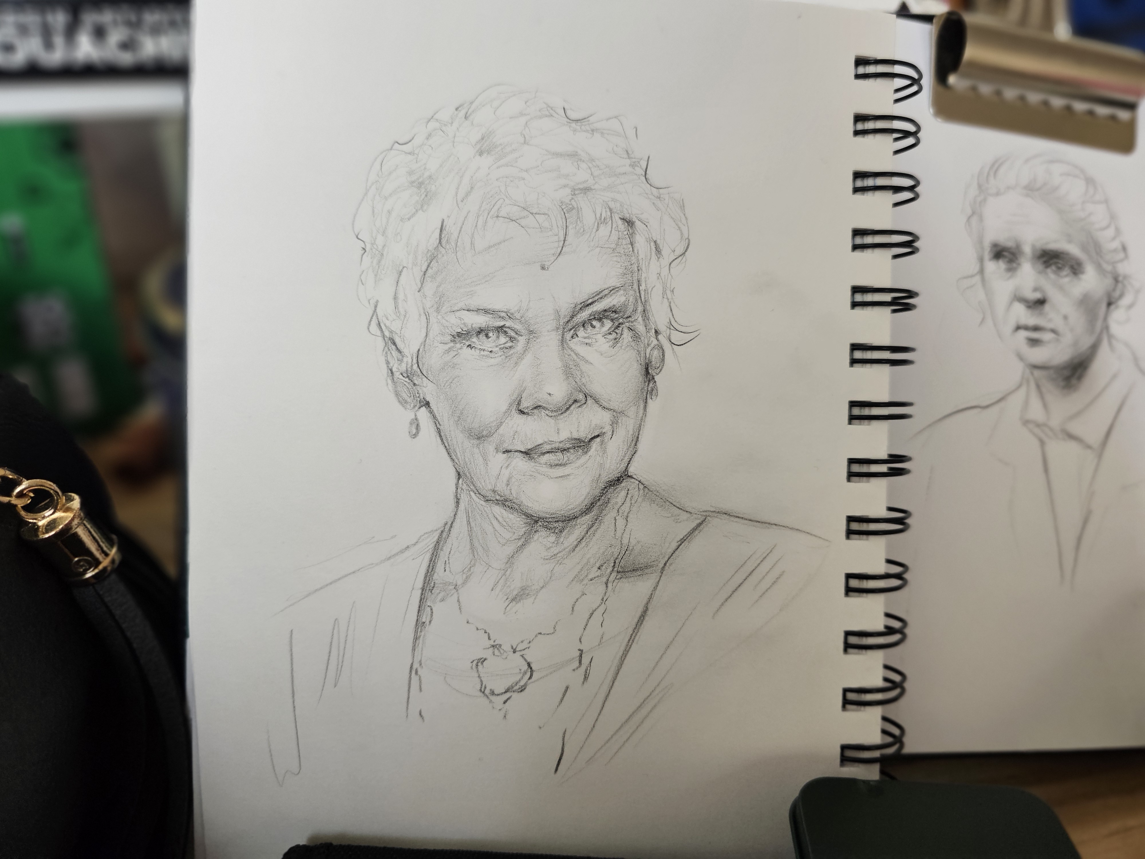 My artistic tribute to the legendary Dame Judi Dench