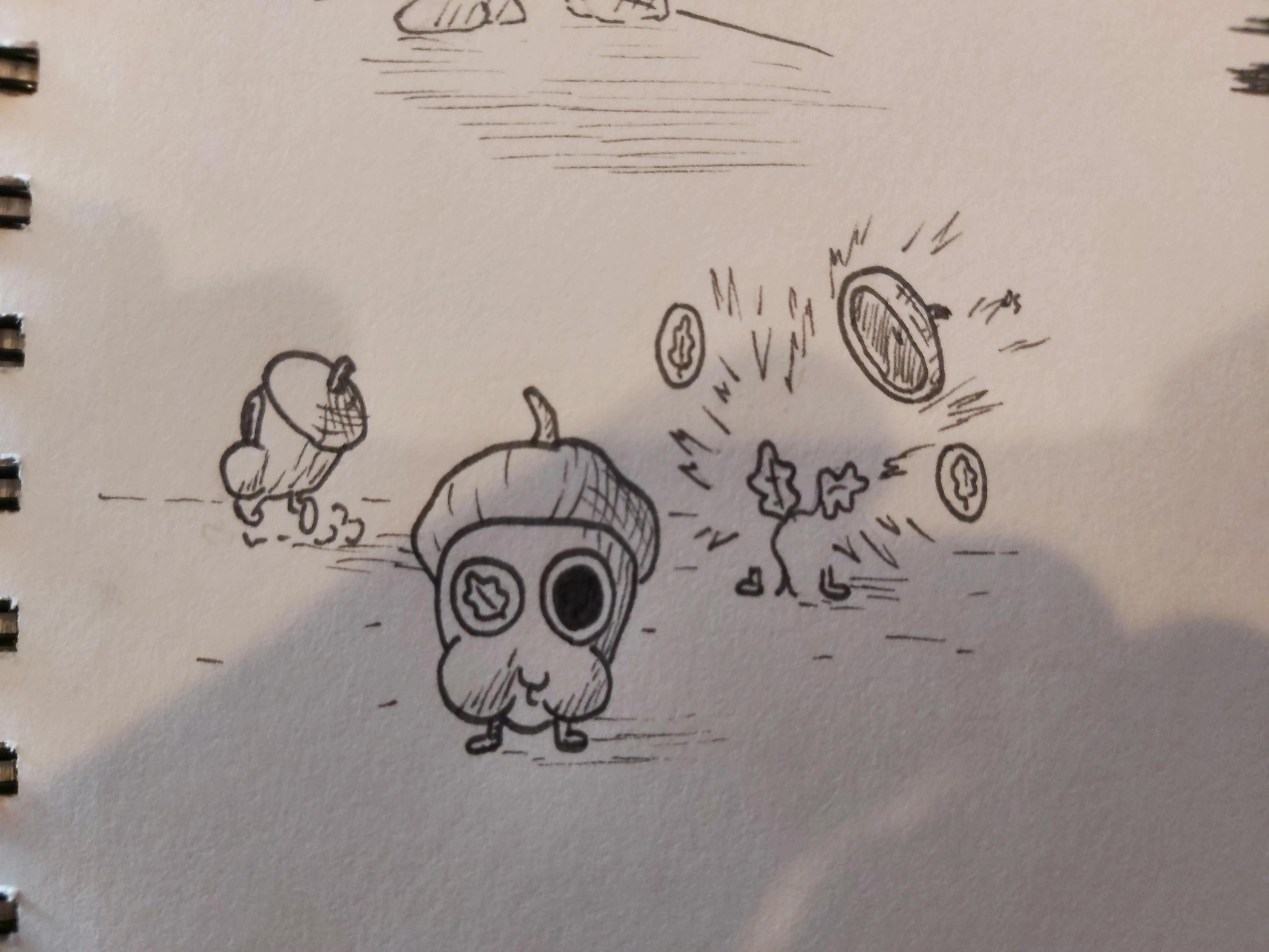 Introducing Faecorns: Sentient acorns that sprout saplings upon exploding, dealing an extra 1d4 damage as sling ammo!
