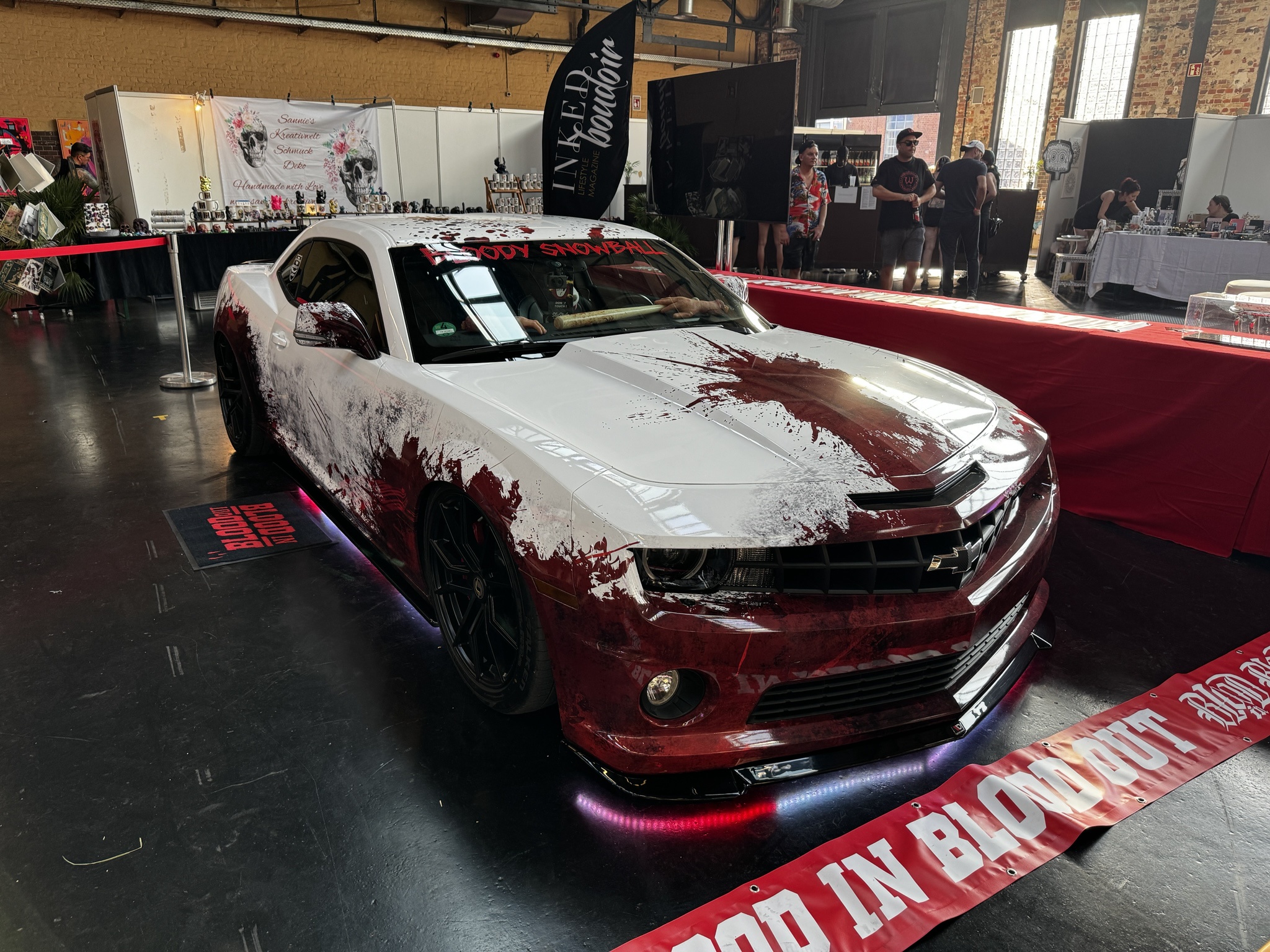 The Blood-Stained Camaro: A Story of Intrigue