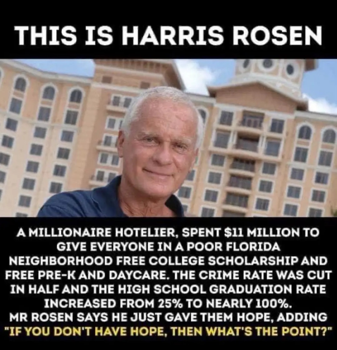 The Legacy of Harris Rosen