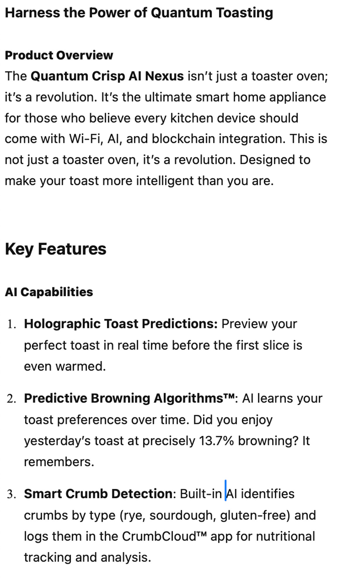 Unveiling the Quantum Crisp AI Nexus: Your Ultimate Spec Sheet