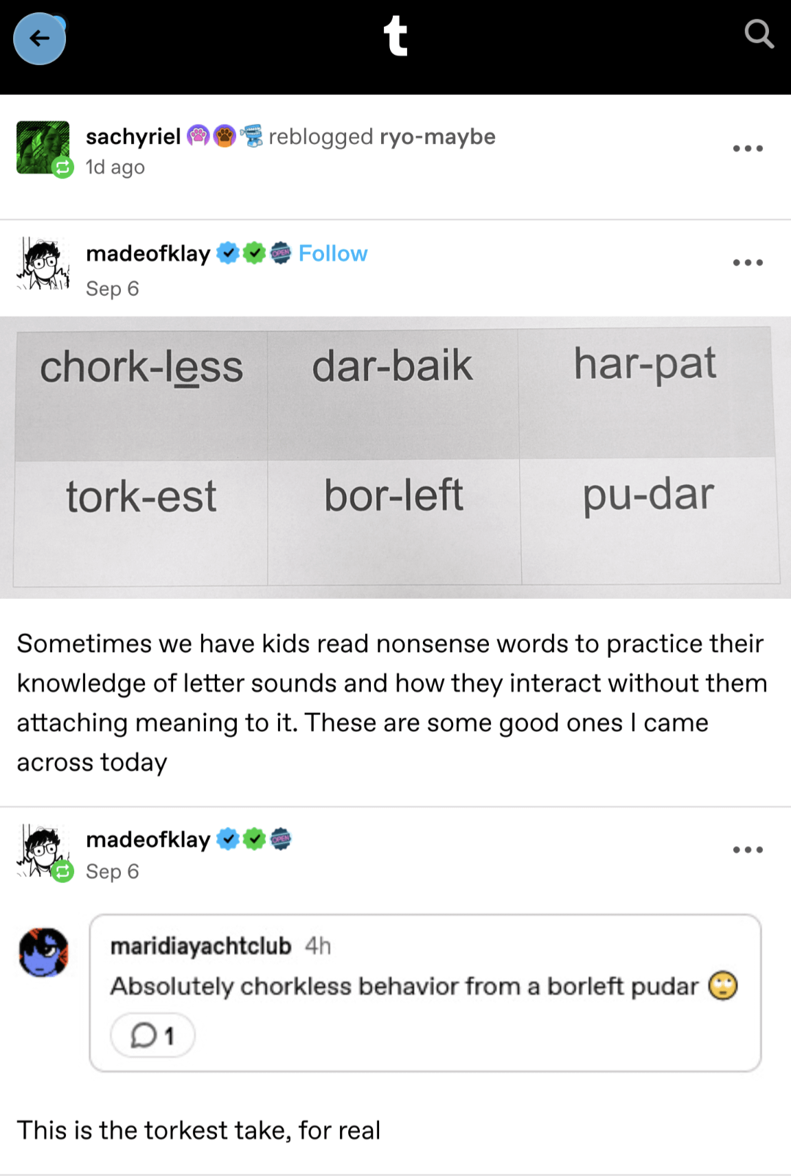 Teaching kids to read nonsense words helps them master letter sounds without getting caught up in meaning.