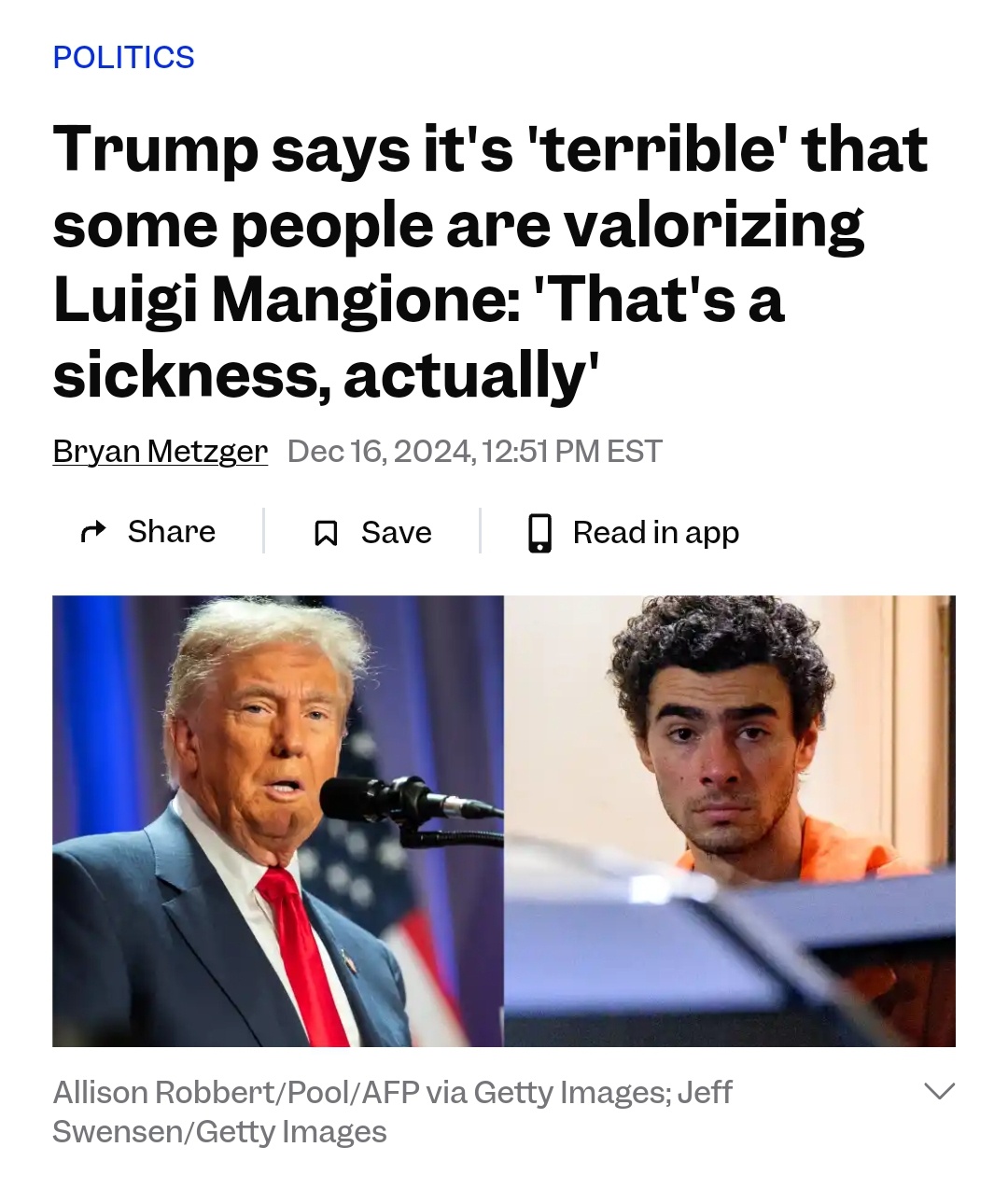 CEO Trump Criticizes Working-Class Americans for Celebrating CEO Thompson's Downfall