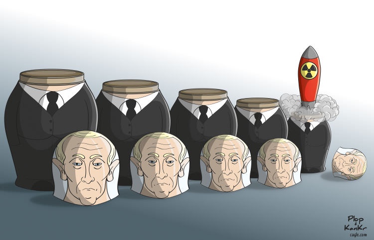 A Satirical Take on Putin: The Caricature