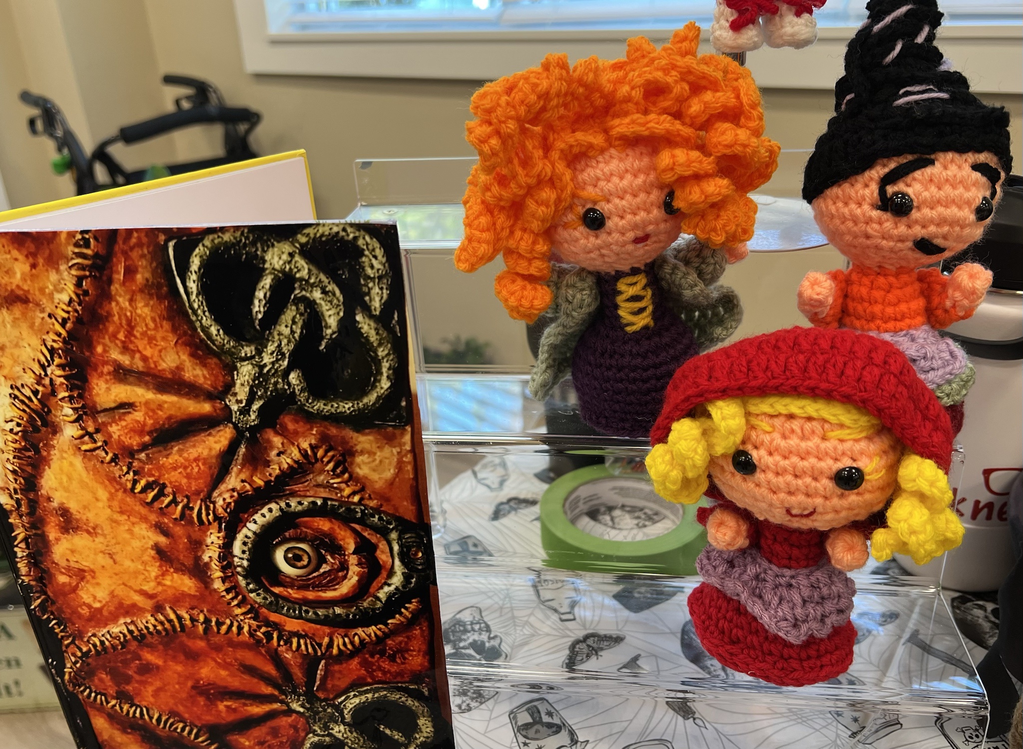 Crocheted Sanderson Sisters: A Crafty Tribute