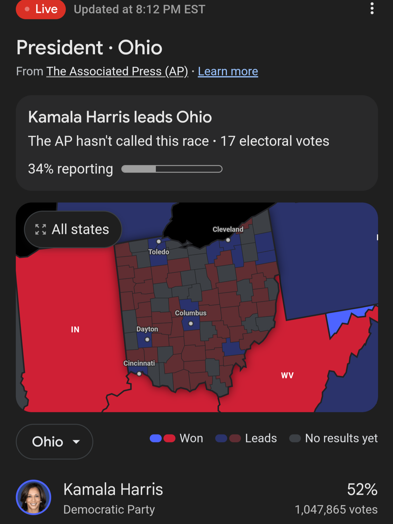 Ohio, Let's Keep It Blue!