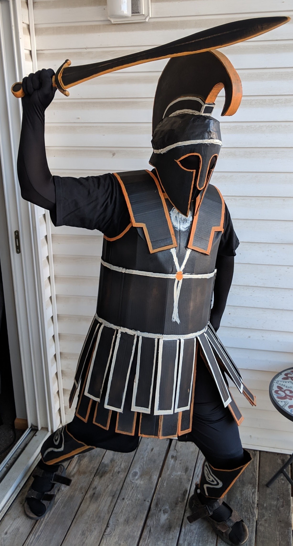 Crafting a Costume Inspired by Black Figure Pottery