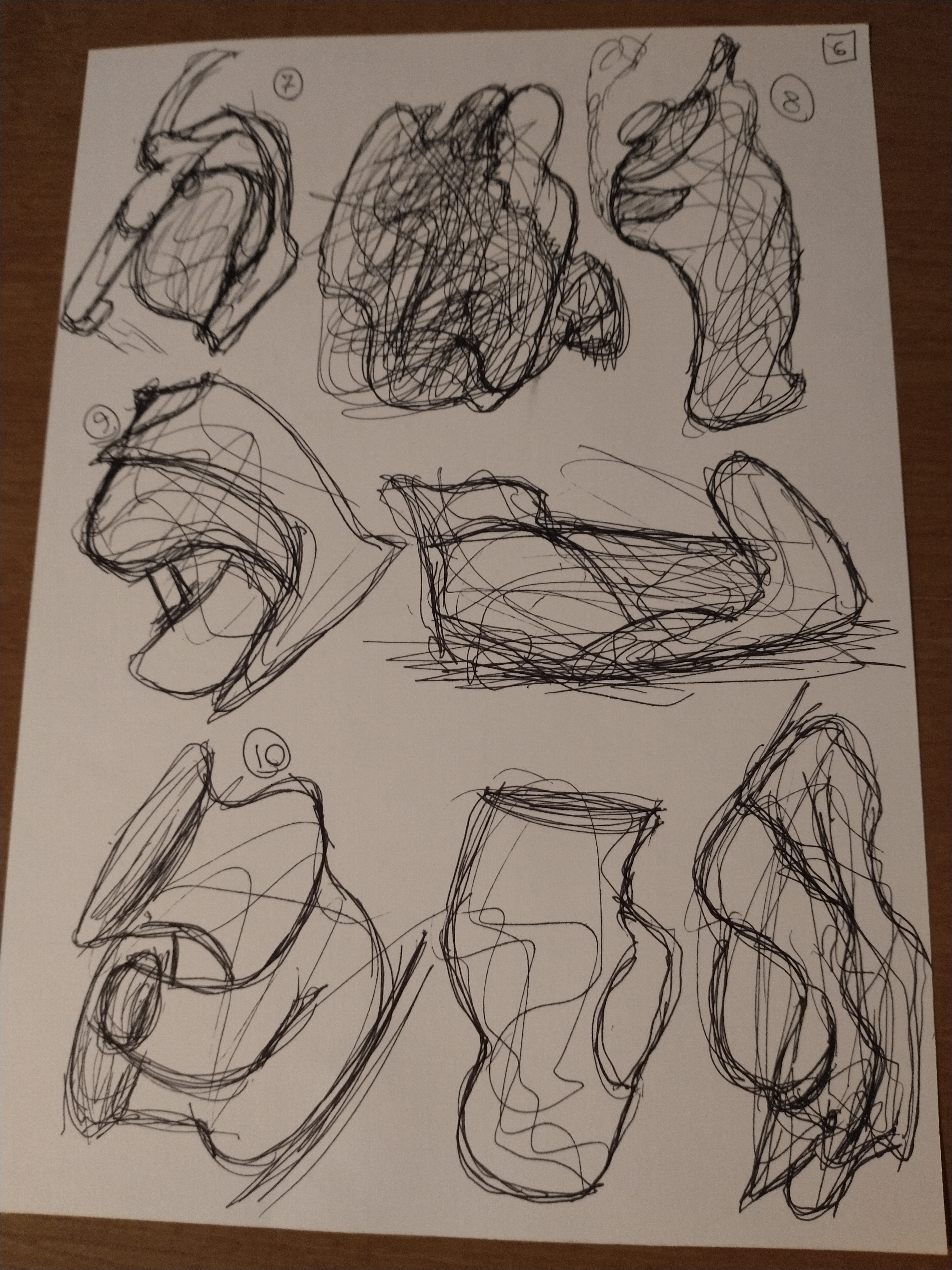 Day 6 of My Scribbling Journey: Exploring Containers