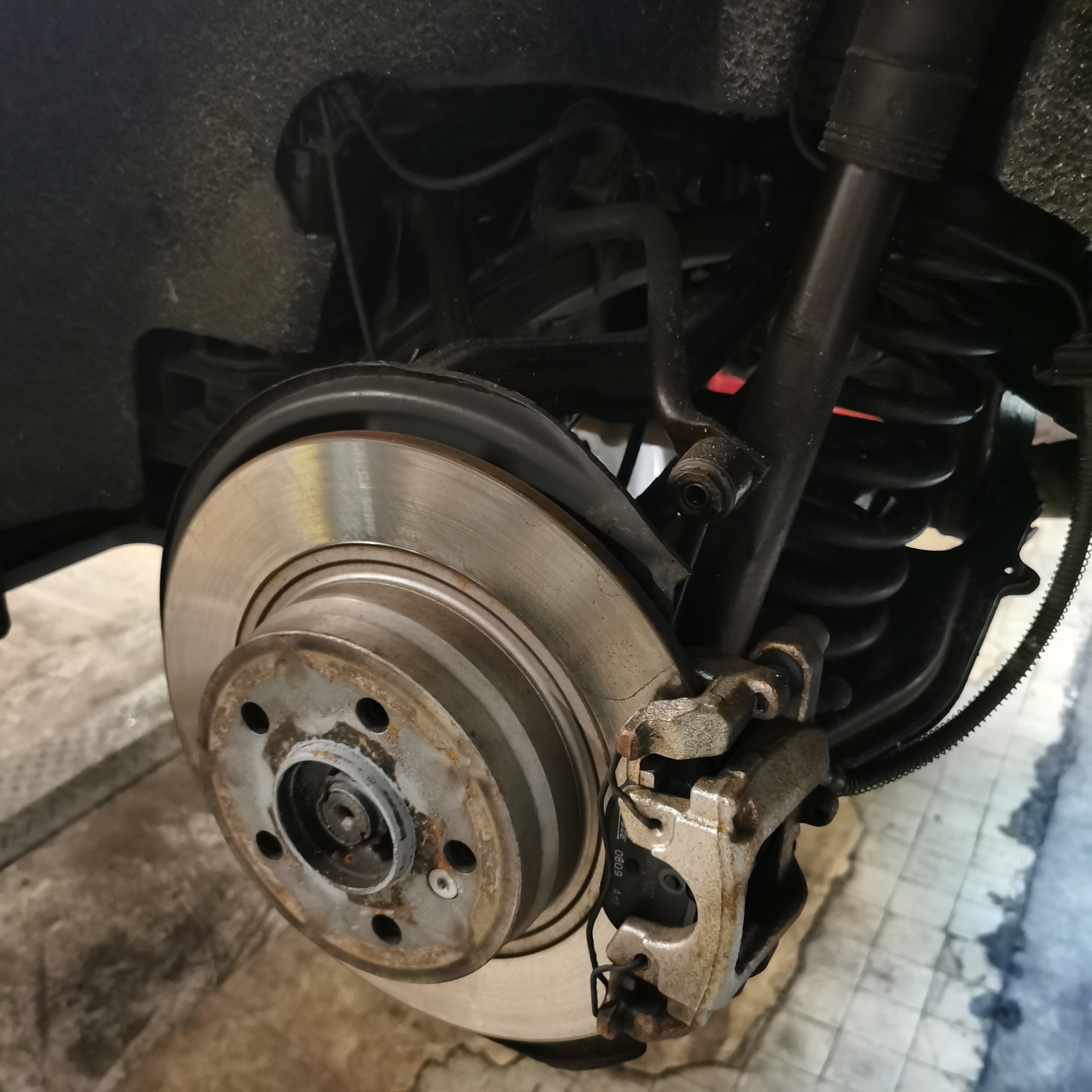 S204 Underneath: Shielded with Dinitrol