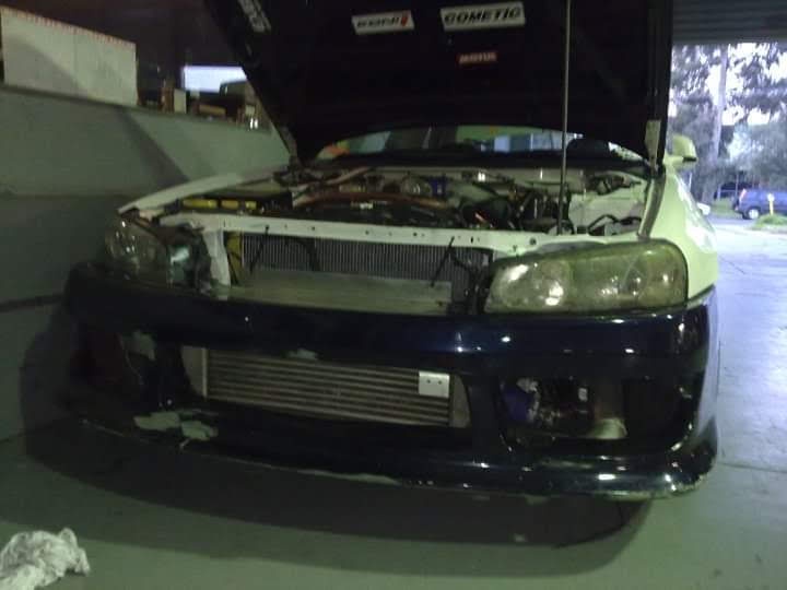 Check out this R34 S14A front bar!