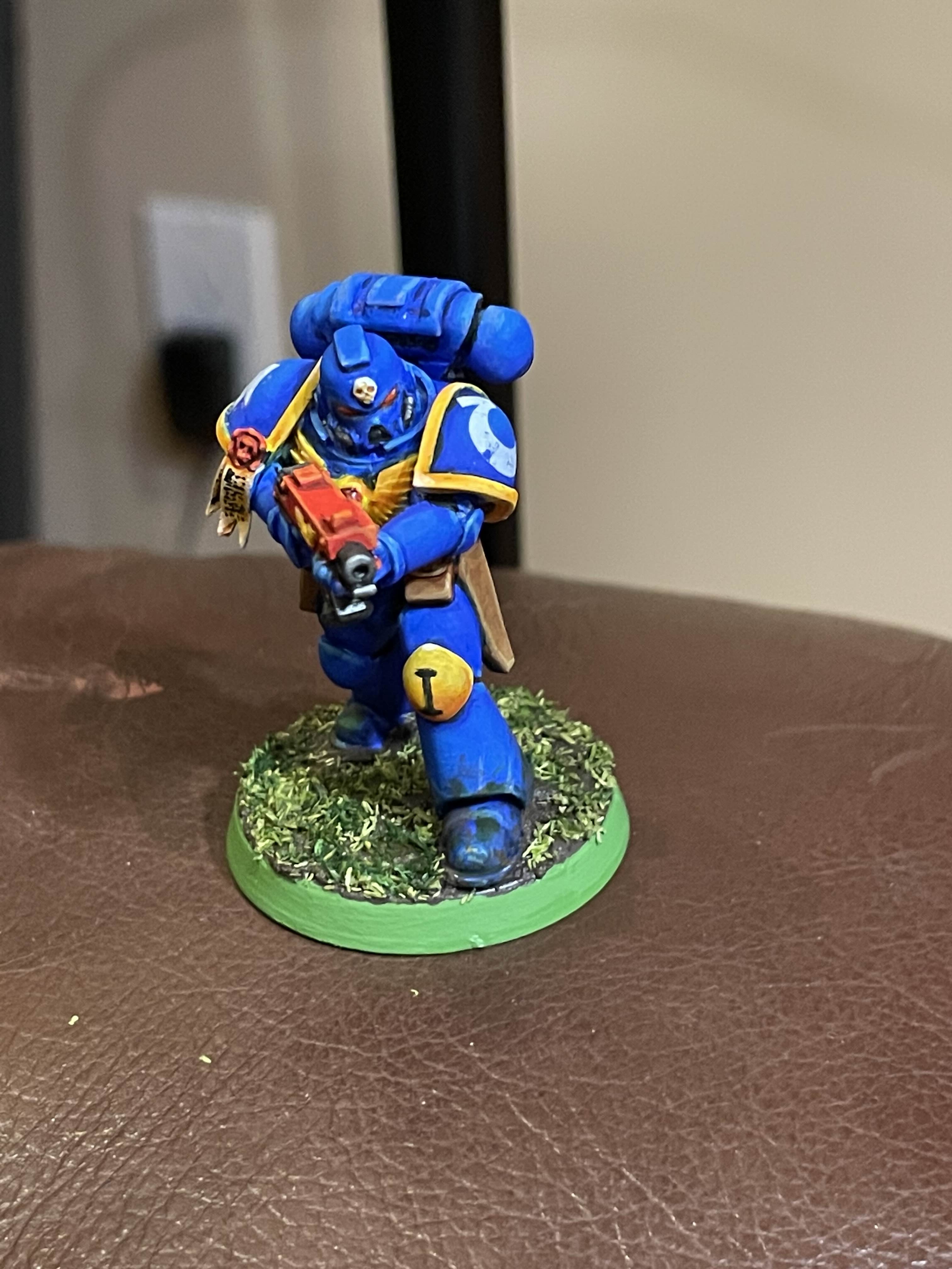 Testing Miniatures for Custom Ultramarine Models