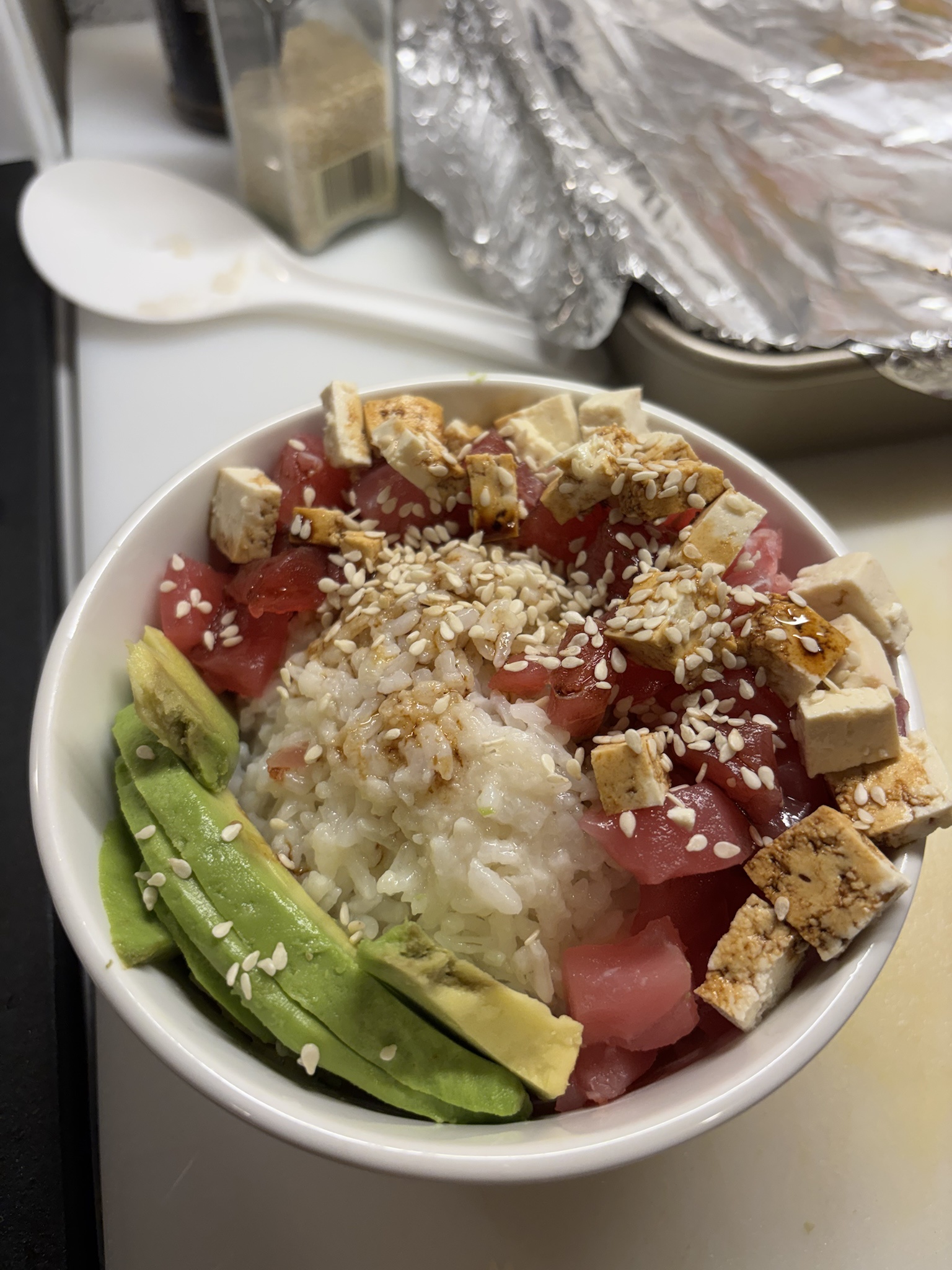 Delicious Poke Bowl Delight