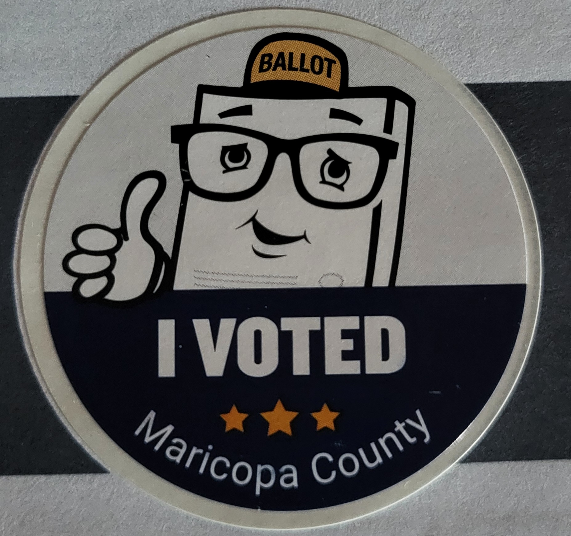 I Just Mailed My Ballot Today!