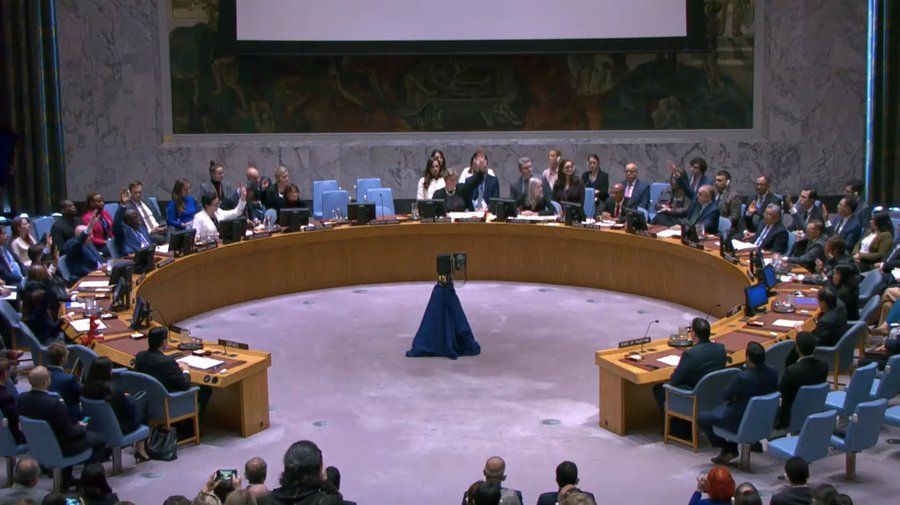 Once again, the U.S. VETOES at the Security Council