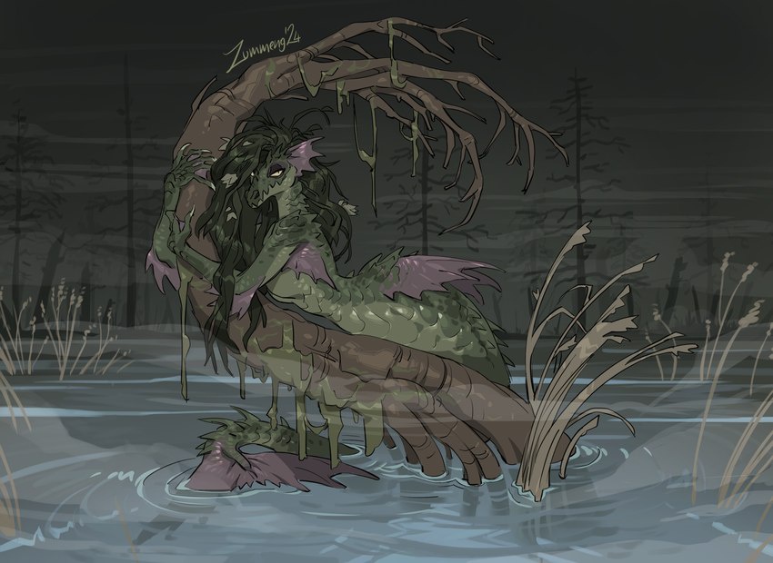 The Enigmatic Swamp Mermaid: A Mystical Encounter