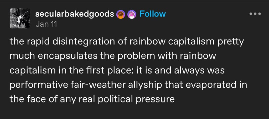 The Colorful Reality of Rainbow Capitalism