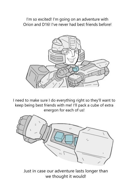 Transformers One: A Comic Adventure by Crumblet