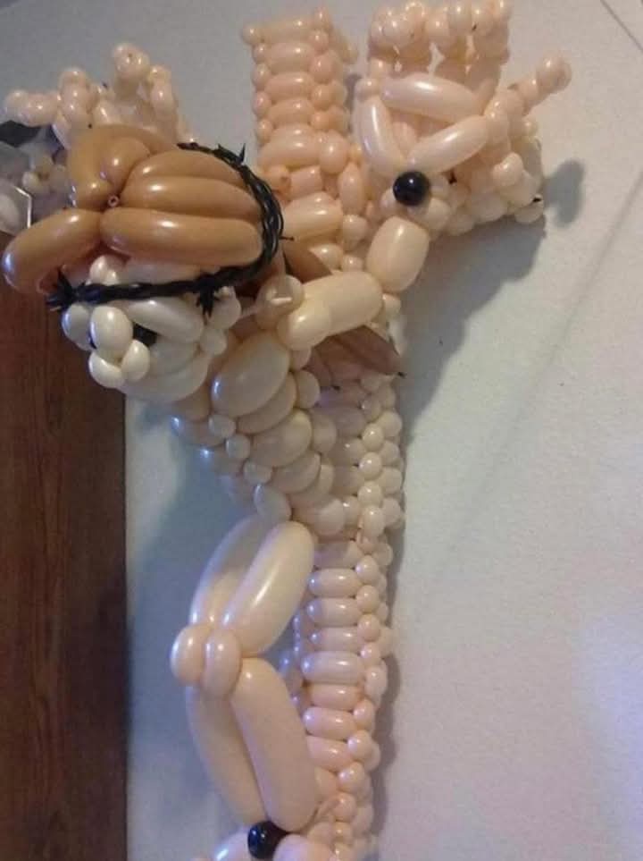 The Divine Balloon Jesus: A Heavenly Sight