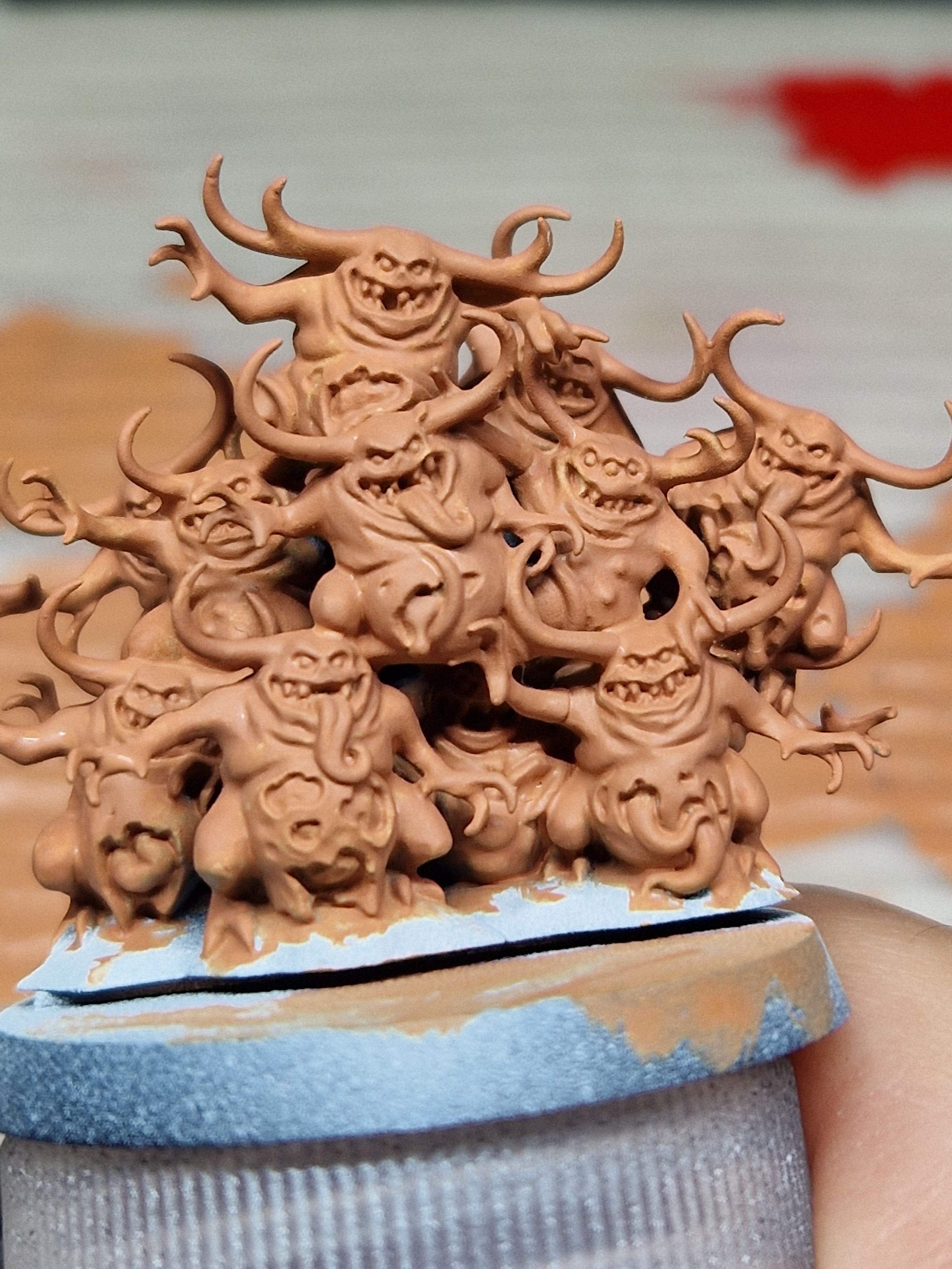 The Artistic Journey of Painting Nurglings