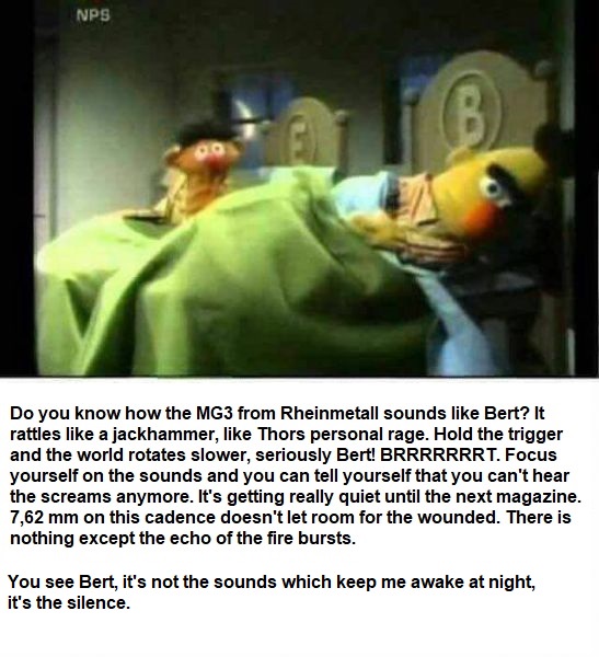 Ernie, are you alright?