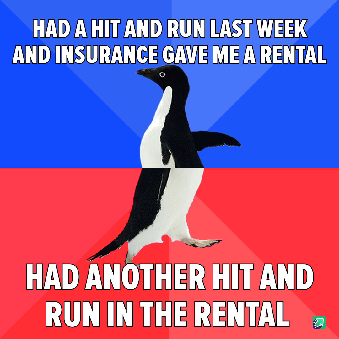 Deciding whether to reach out to the rental company or the insurance first