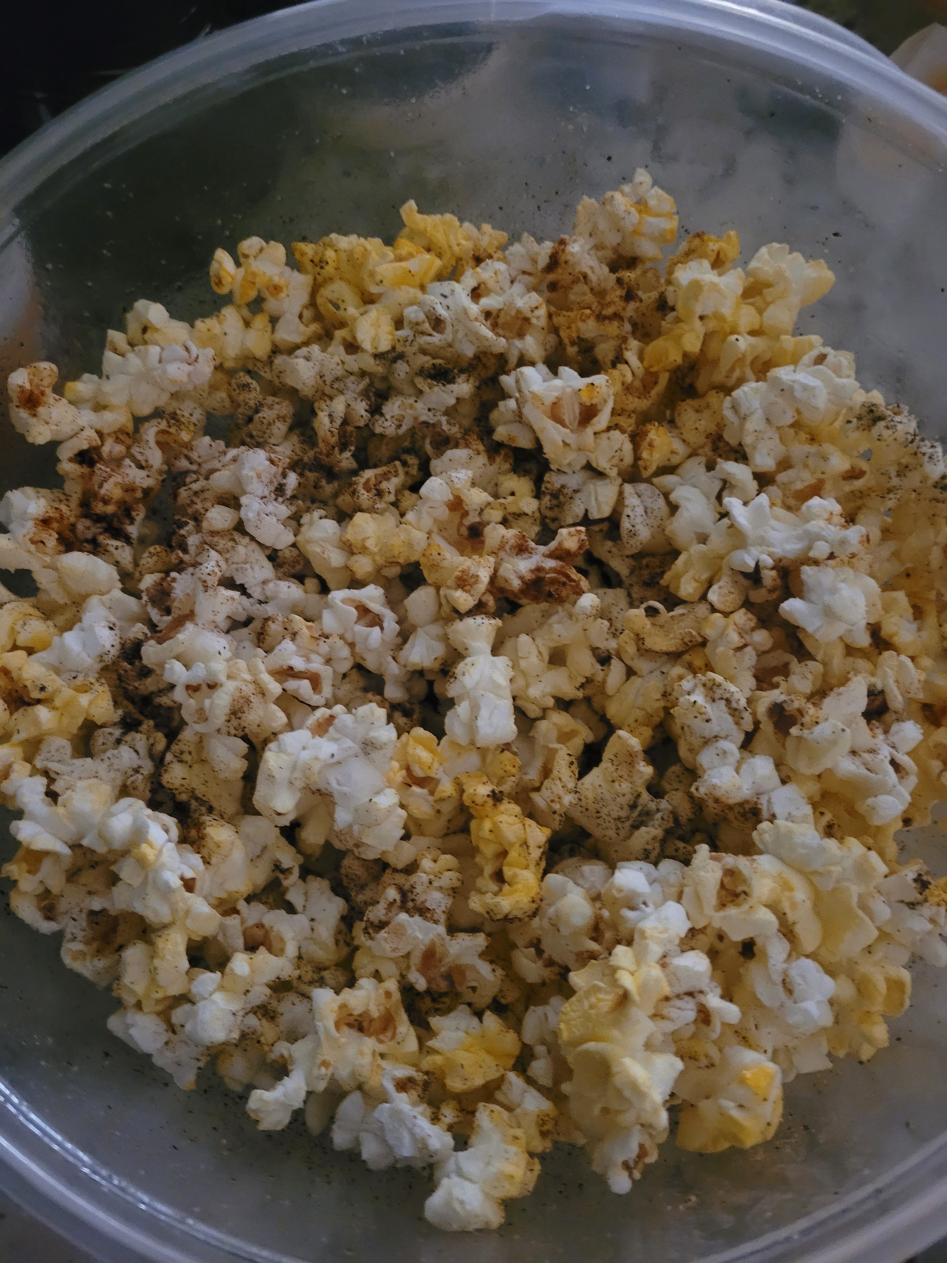 Conflicted Cravings: Popcorn vs. Chili Powder Delivery